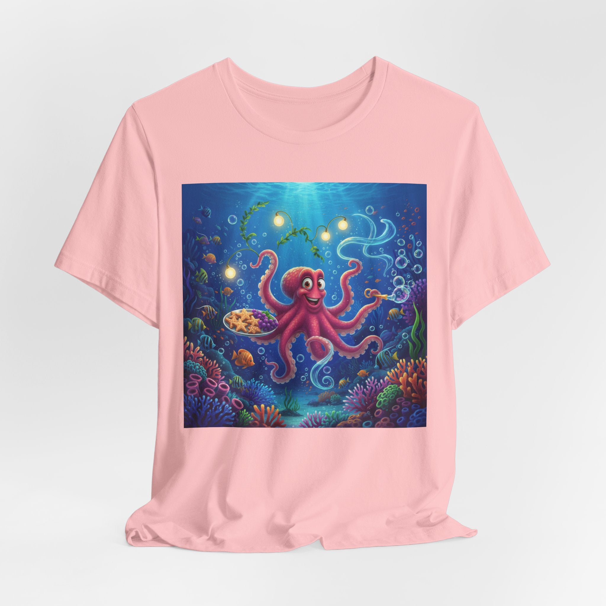 Octopus Ocean Tee — Colorful Underwater Sea Life T-Shirt
