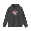 Axolotl Baseball Boy Hoodie — Cute Pink Axolotl Holding Bat Pullover