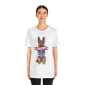 German Shepherd 250 Years 'Happy Birthday America' T-Shirt