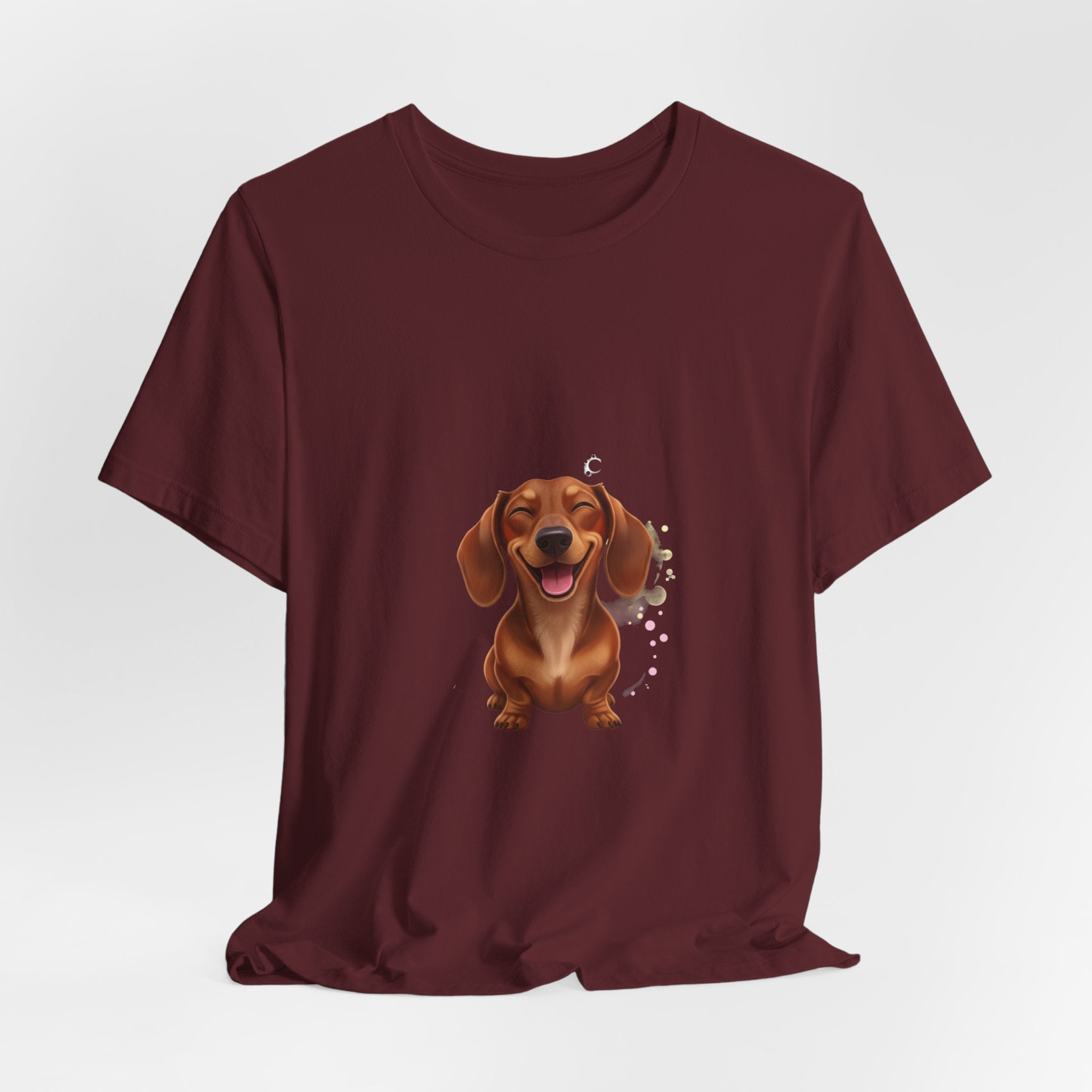 Dachshund Smile T-Shirt — Cute Happy Wiener Dog Tee