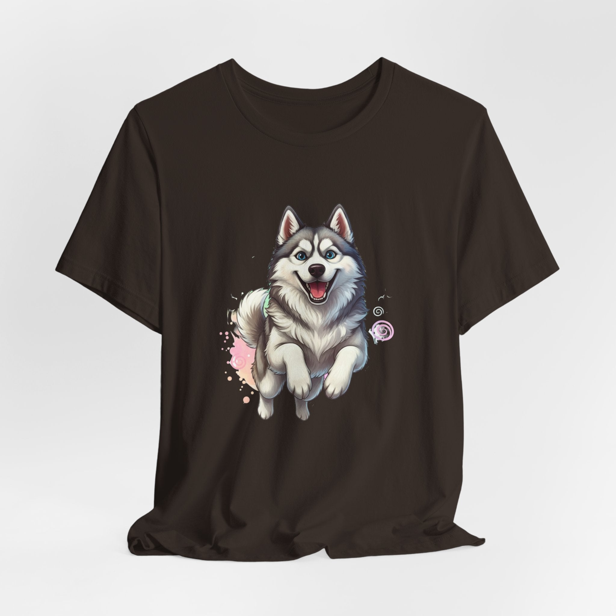 Husky T‑Shirt — Cute Alaskan Malamute Dog Tee