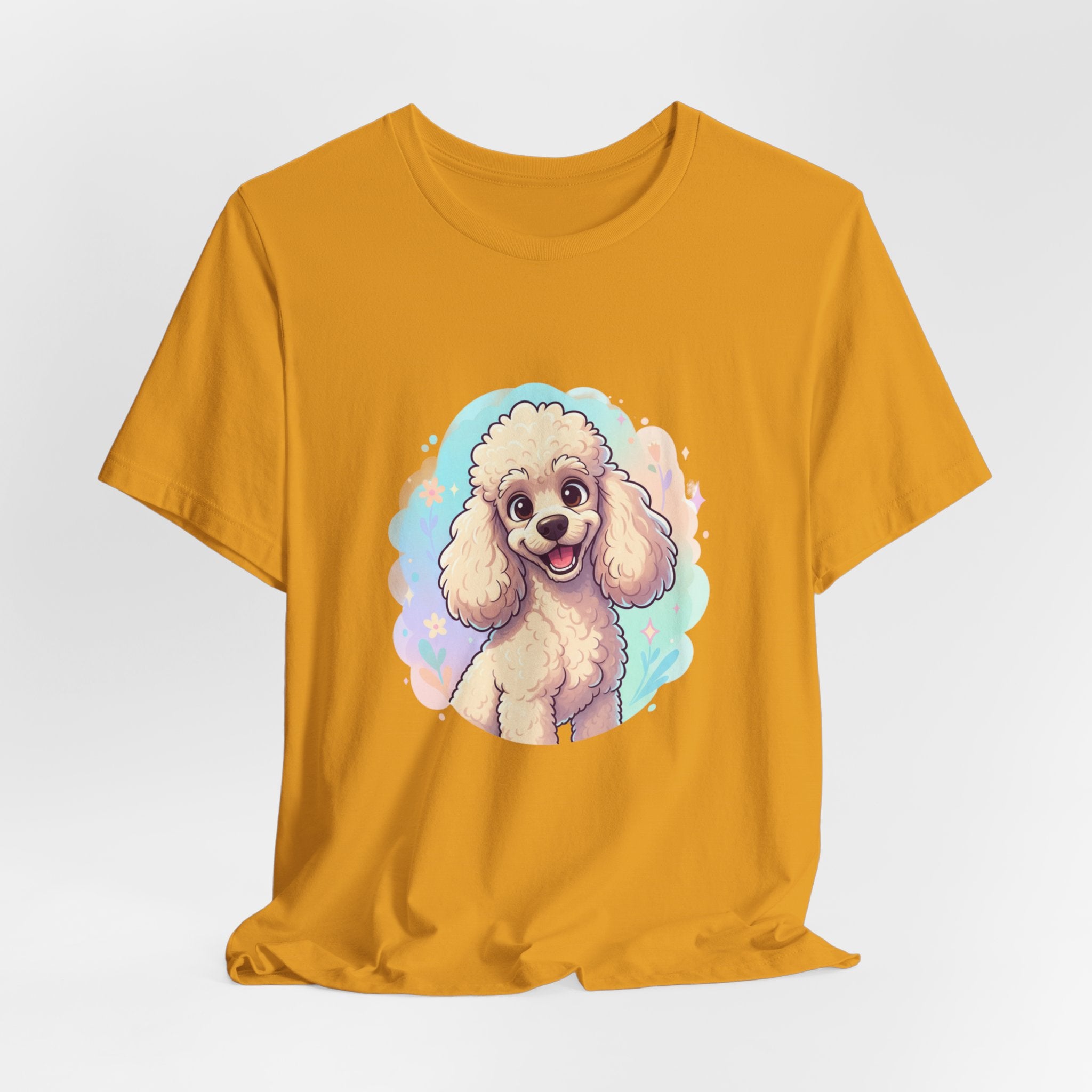 Poodle Tee — Cartoon Poodle Dog T‑Shirt