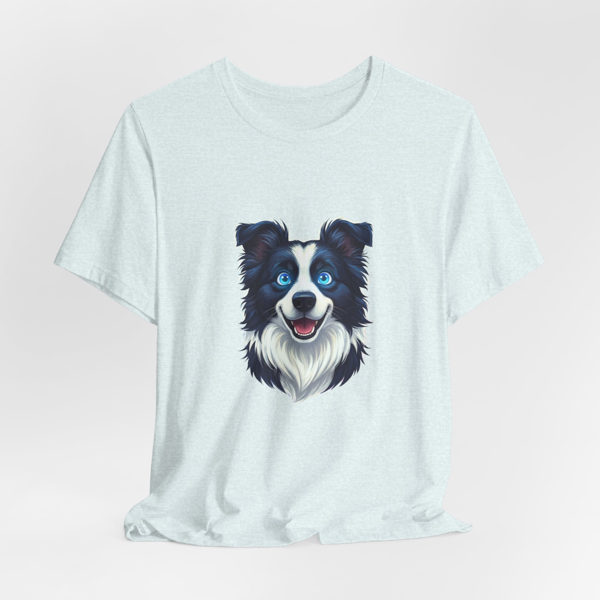 Border Collie Portrait Tee — Dog Lover Shirt