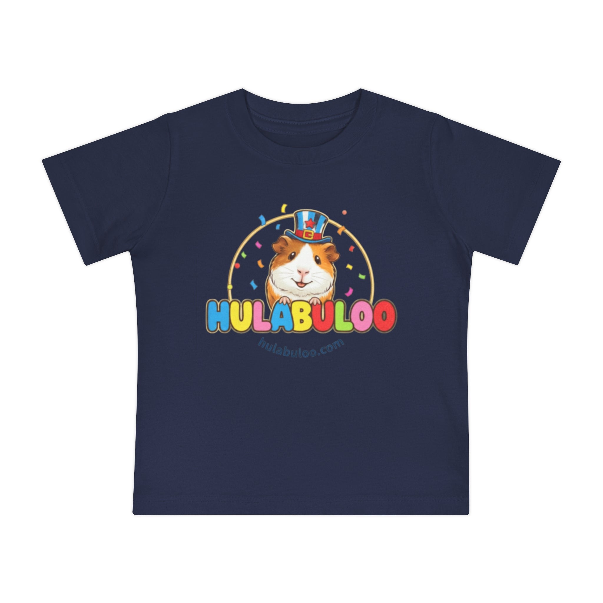 Baby T-Shirt — Colorful Cute 'HULABULOO' Chester Graphic Tee