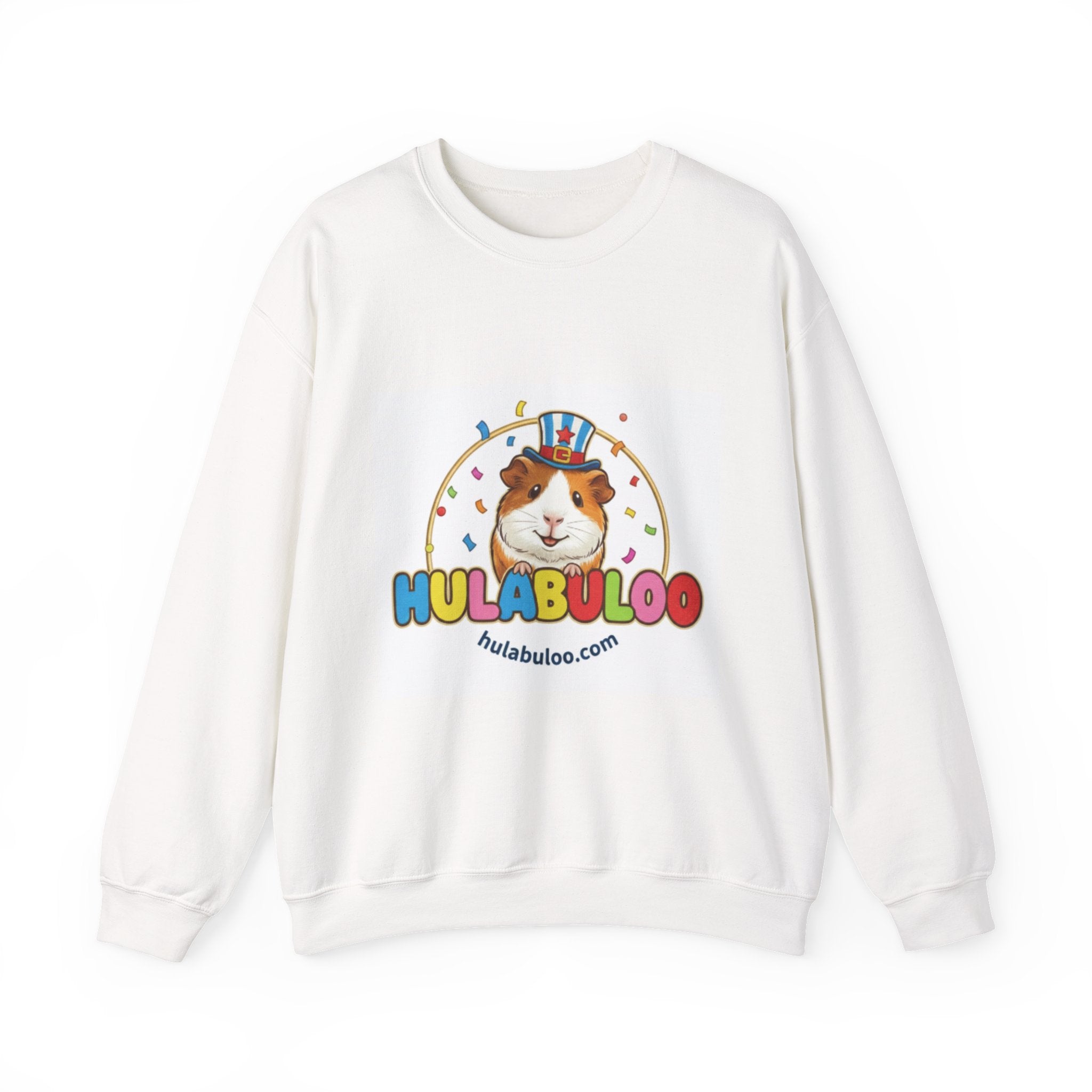 Hulabuloo Patriotic Guinea Pig Sweatshirt — Cute Pet Graphic Crewneck