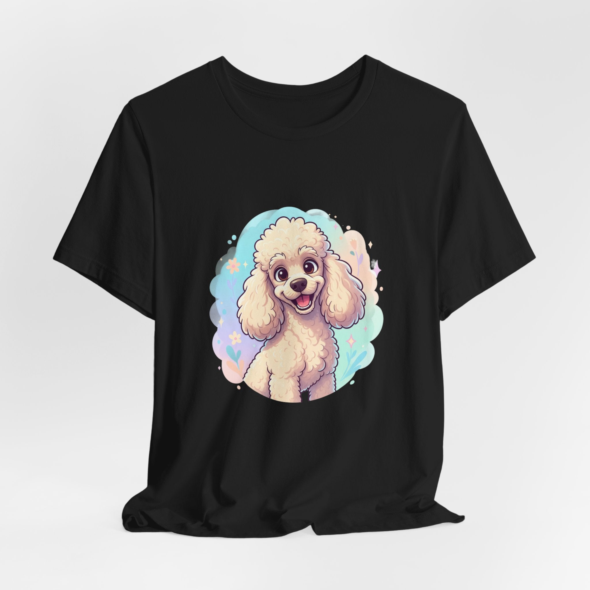 Poodle Tee — Cartoon Poodle Dog T‑Shirt