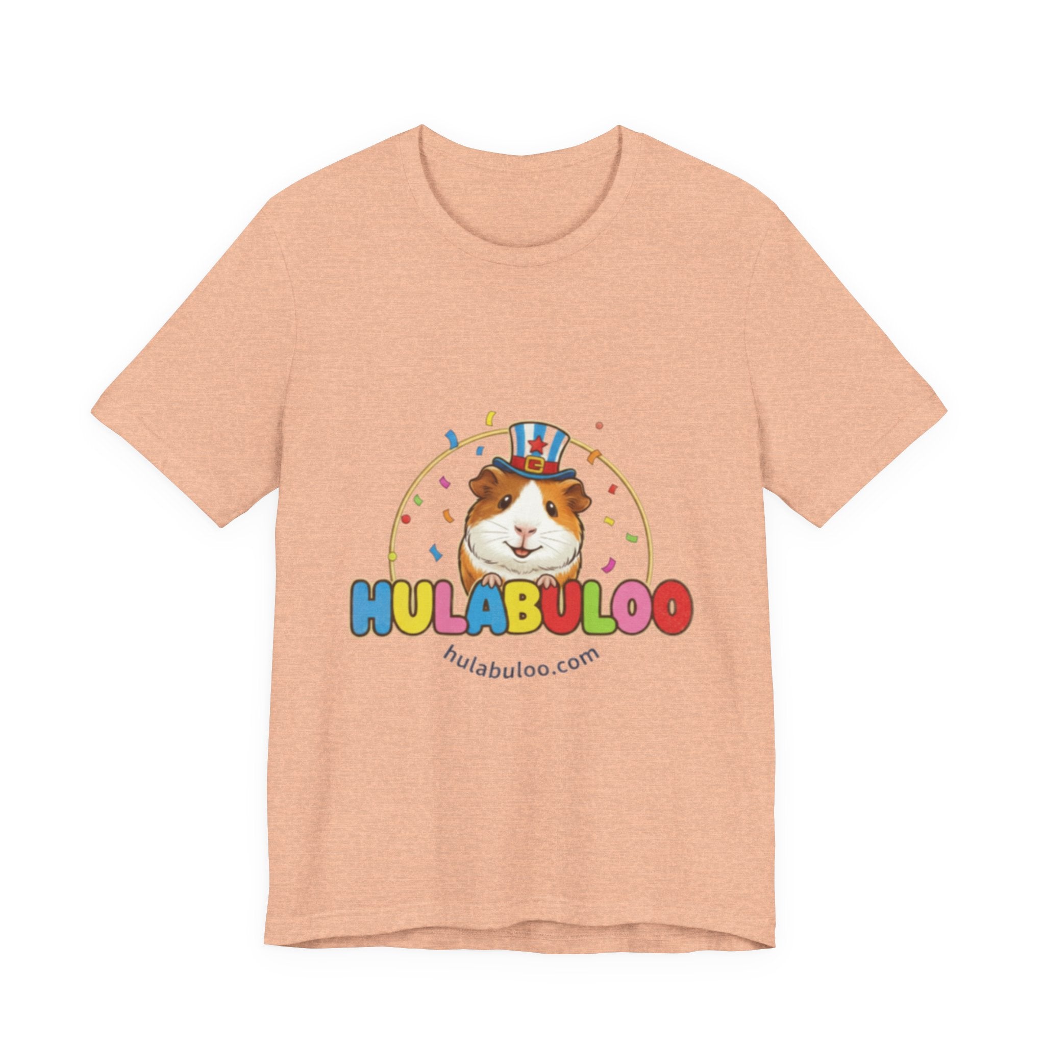 Guinea Pig Logo Tee — Hulabuloo Cute Pet Graphic T-Shirt
