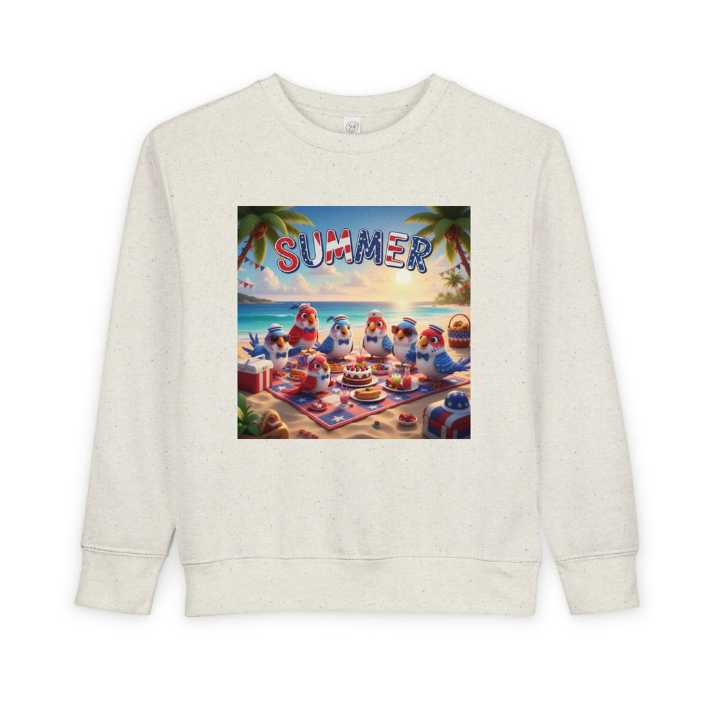 Tweets Beach ‘Summer’ Toddler Sweatshirt