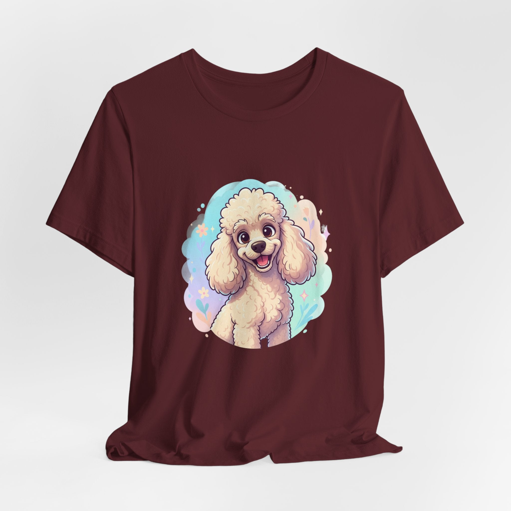 Poodle Tee — Cartoon Poodle Dog T‑Shirt