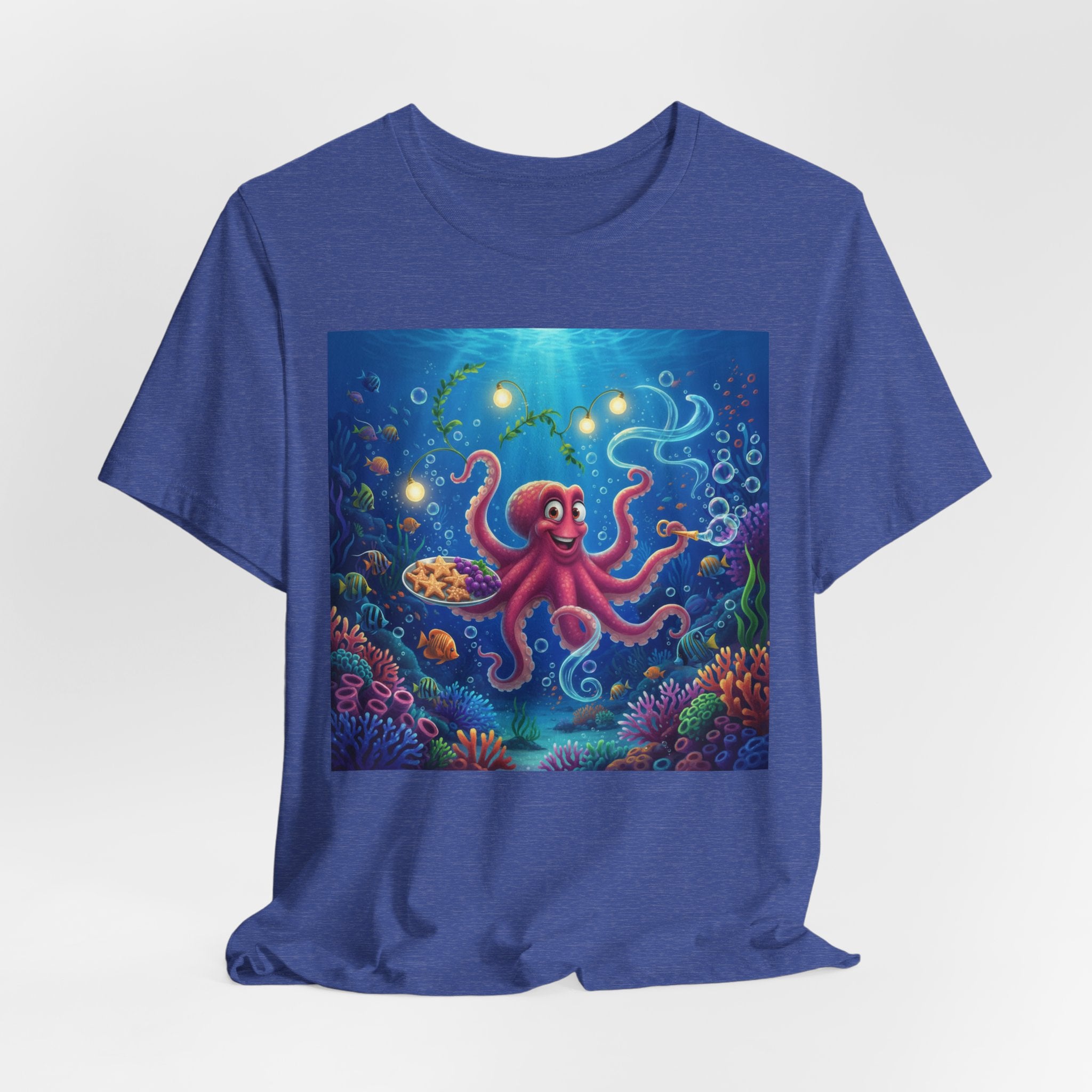 Octopus Ocean Tee — Colorful Underwater Sea Life T-Shirt