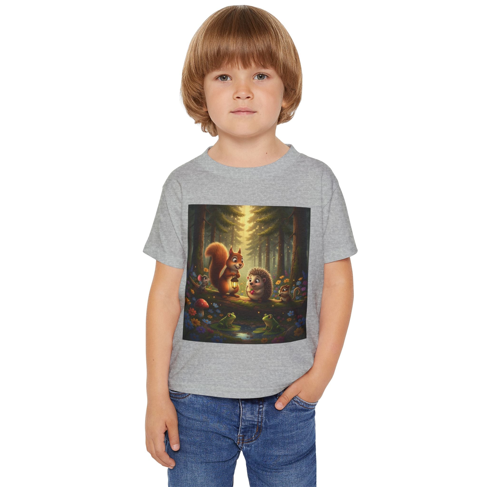 Hulabuloo — Hedgehog — Forest Party Toddler T-Shirt