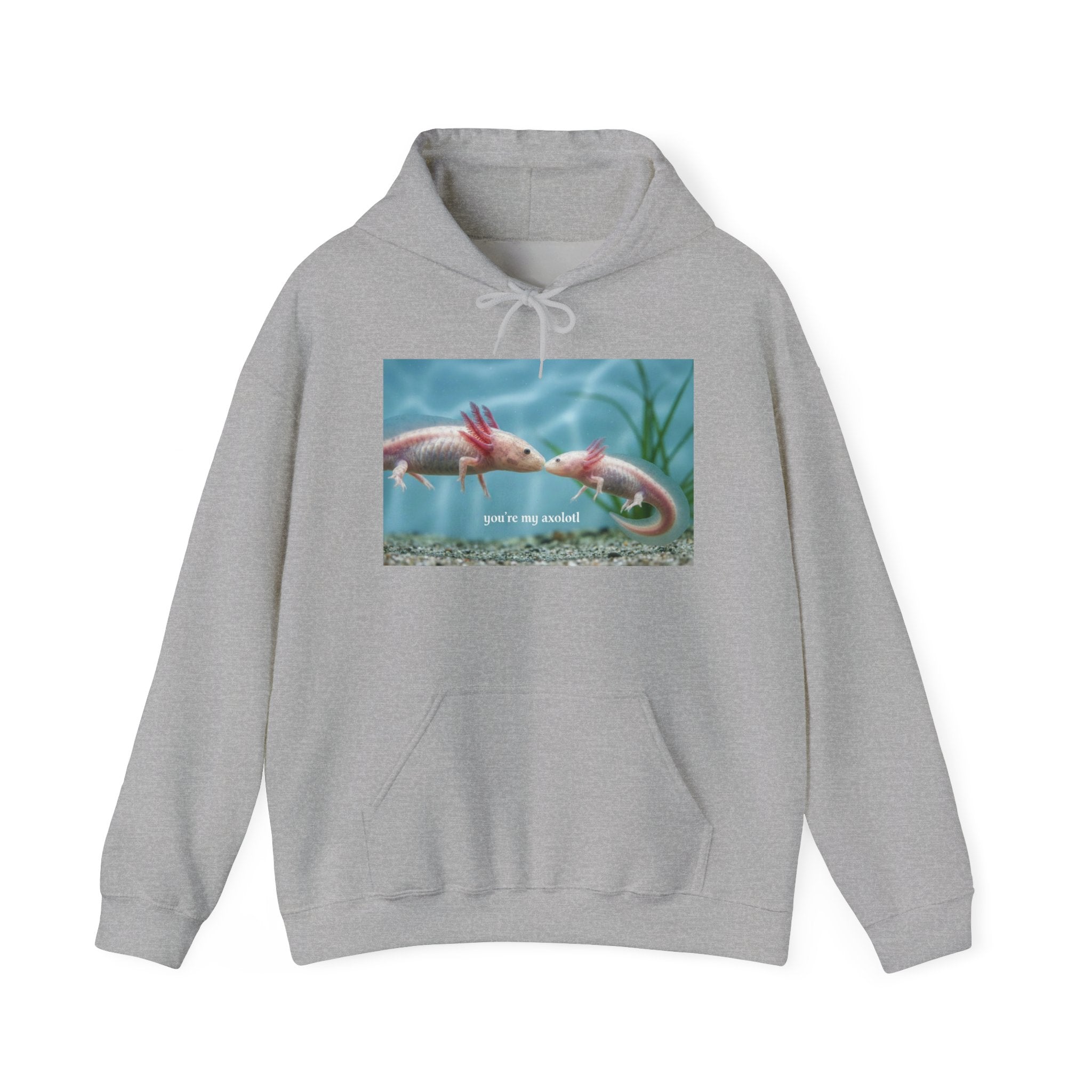 Axolotl My Hoodie — "You're My Axolotl" Comfort Graphic Hoodie