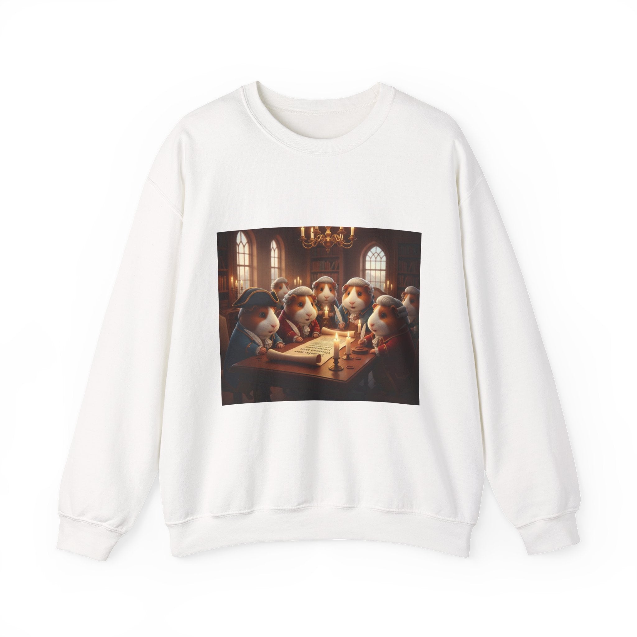 Guinea Pig Historic Sweatshirt — Cozy Crewneck Sweatshirt