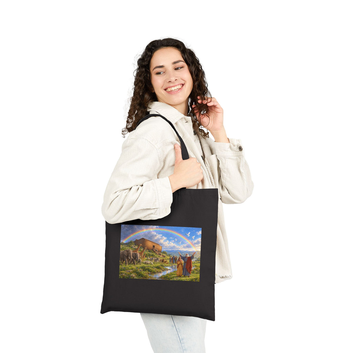 Hulabuloo — Noah’s Ark & Moses — Bible Tote Bag