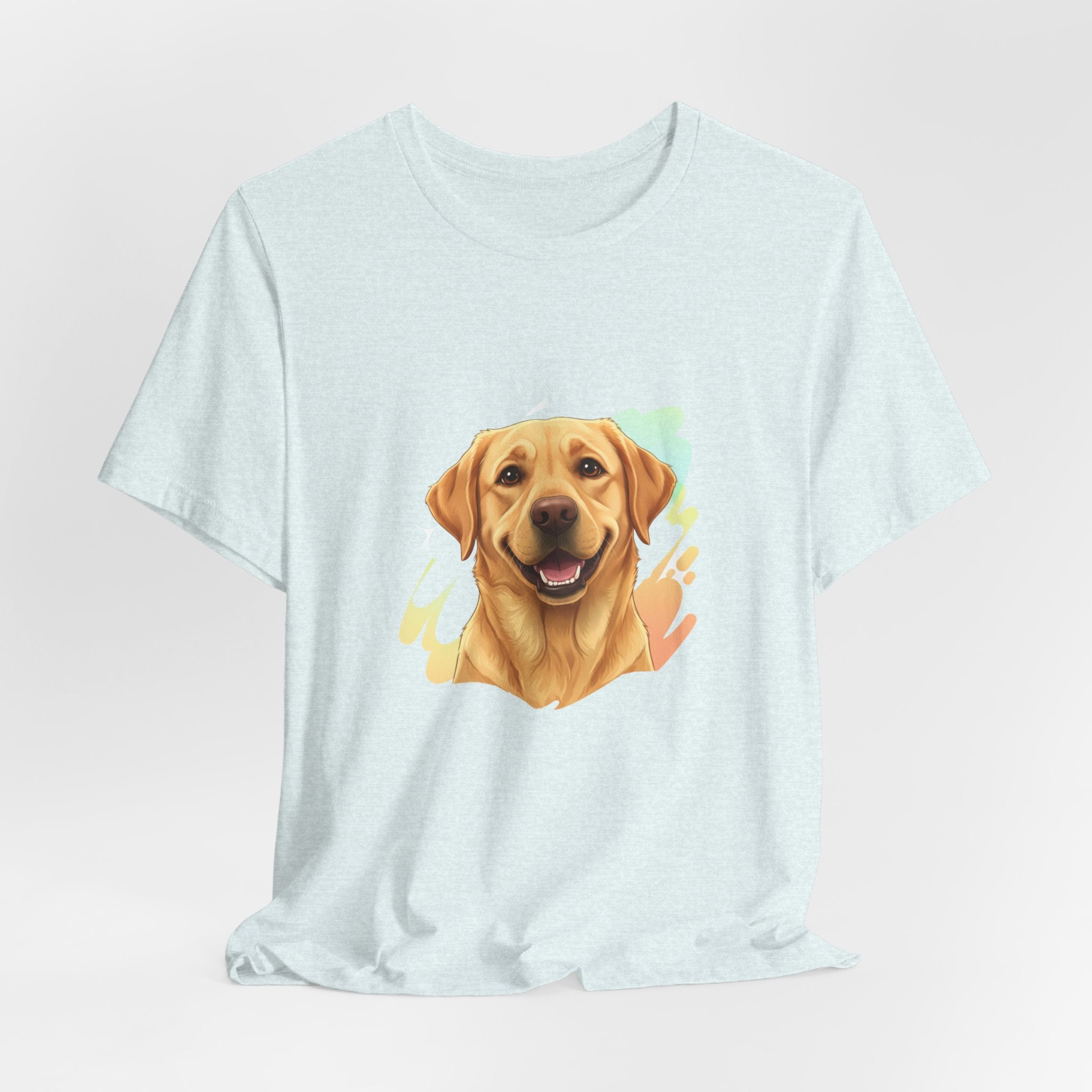 Labrador Retriever Portrait T-Shirt — Cute Dog Face Tee for Pet Lovers