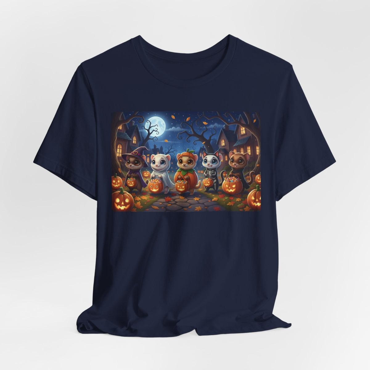 Ferrets Halloween Trick-or-Treat Tee