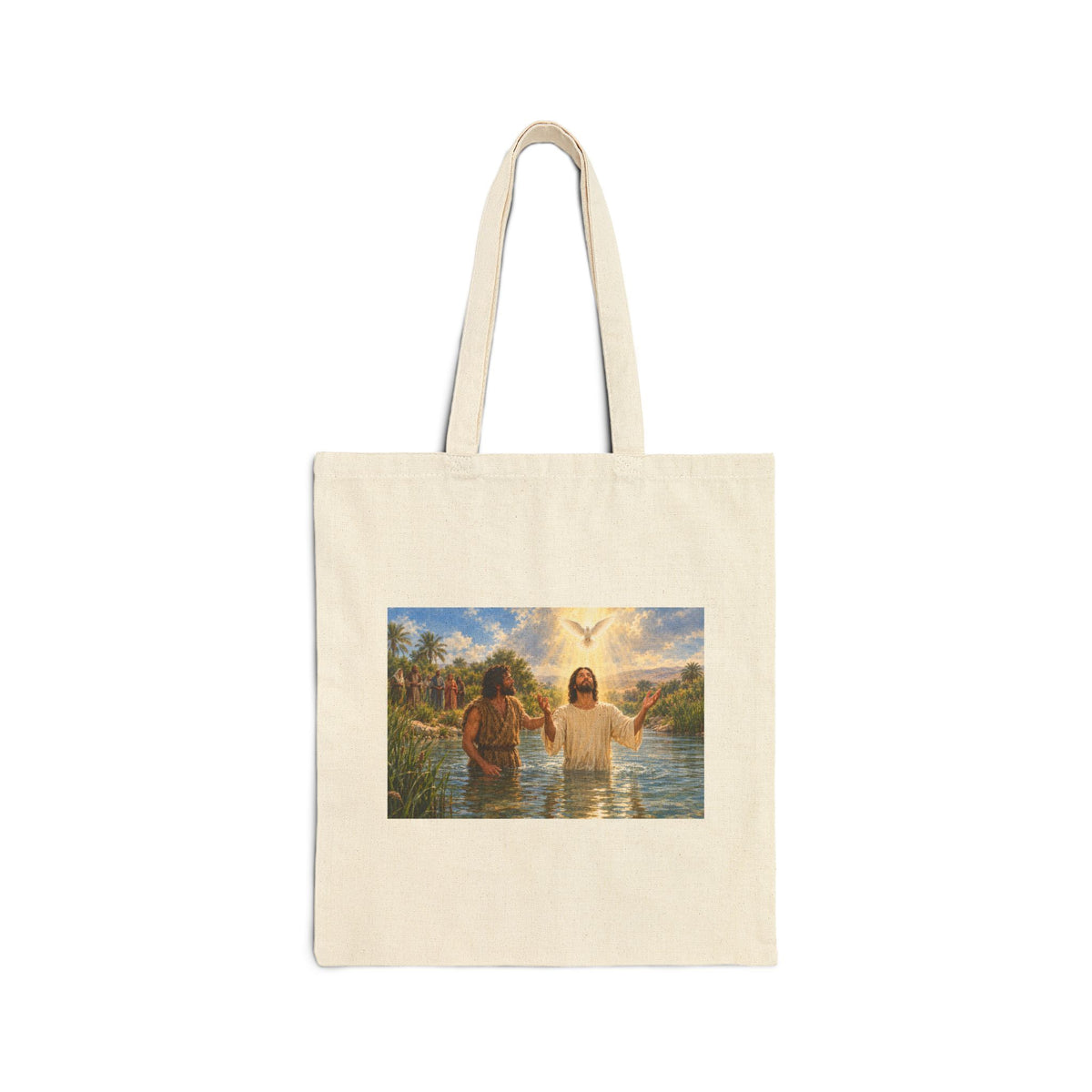 Hulabuloo — Baptism & Resurrection — Bible Tote Bag