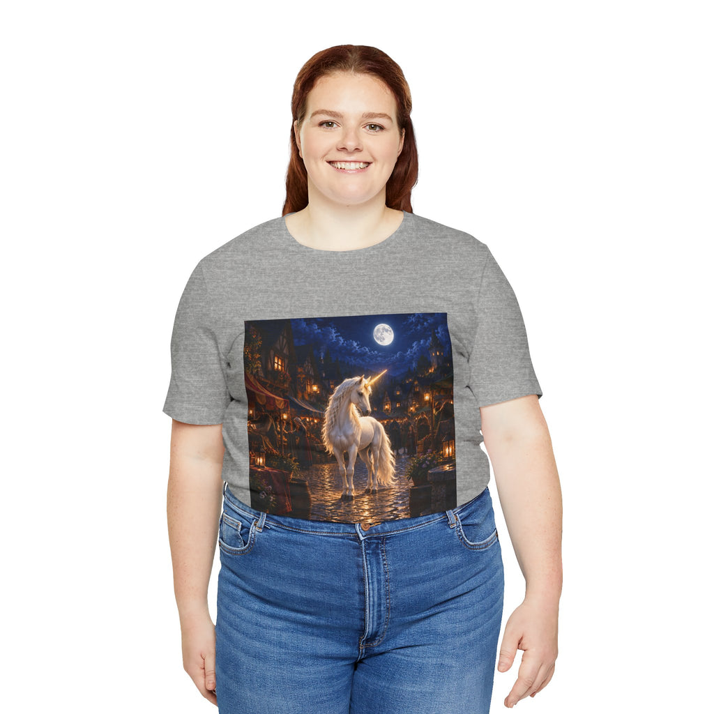 Unicorn Moonlight Tee — Fantasy Horse Graphic T-Shirt