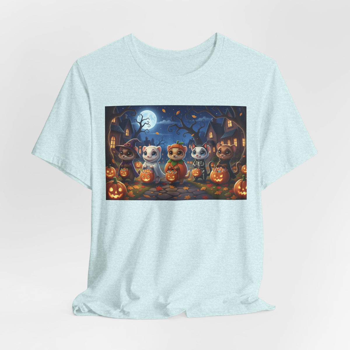 Ferrets Halloween Trick-or-Treat Tee