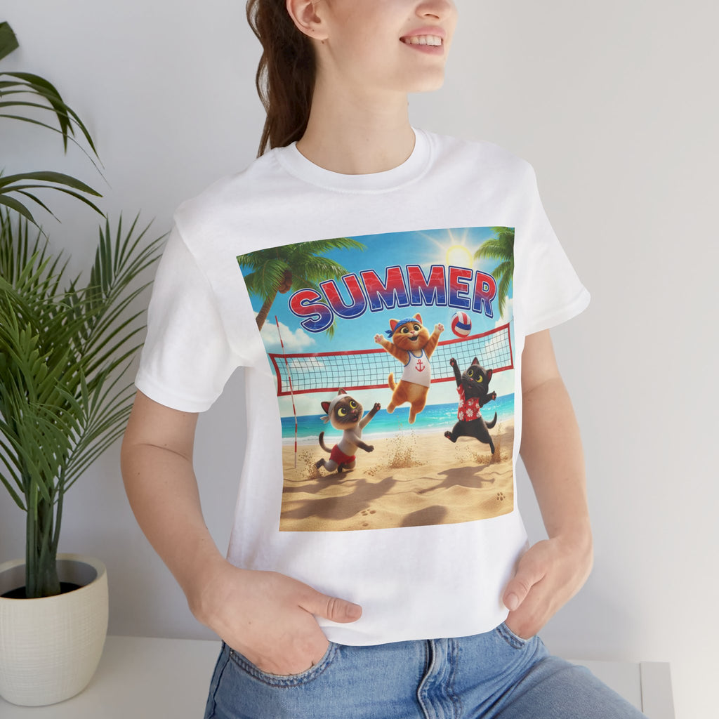 Kitties — Beach Volleyball — T-Shirt