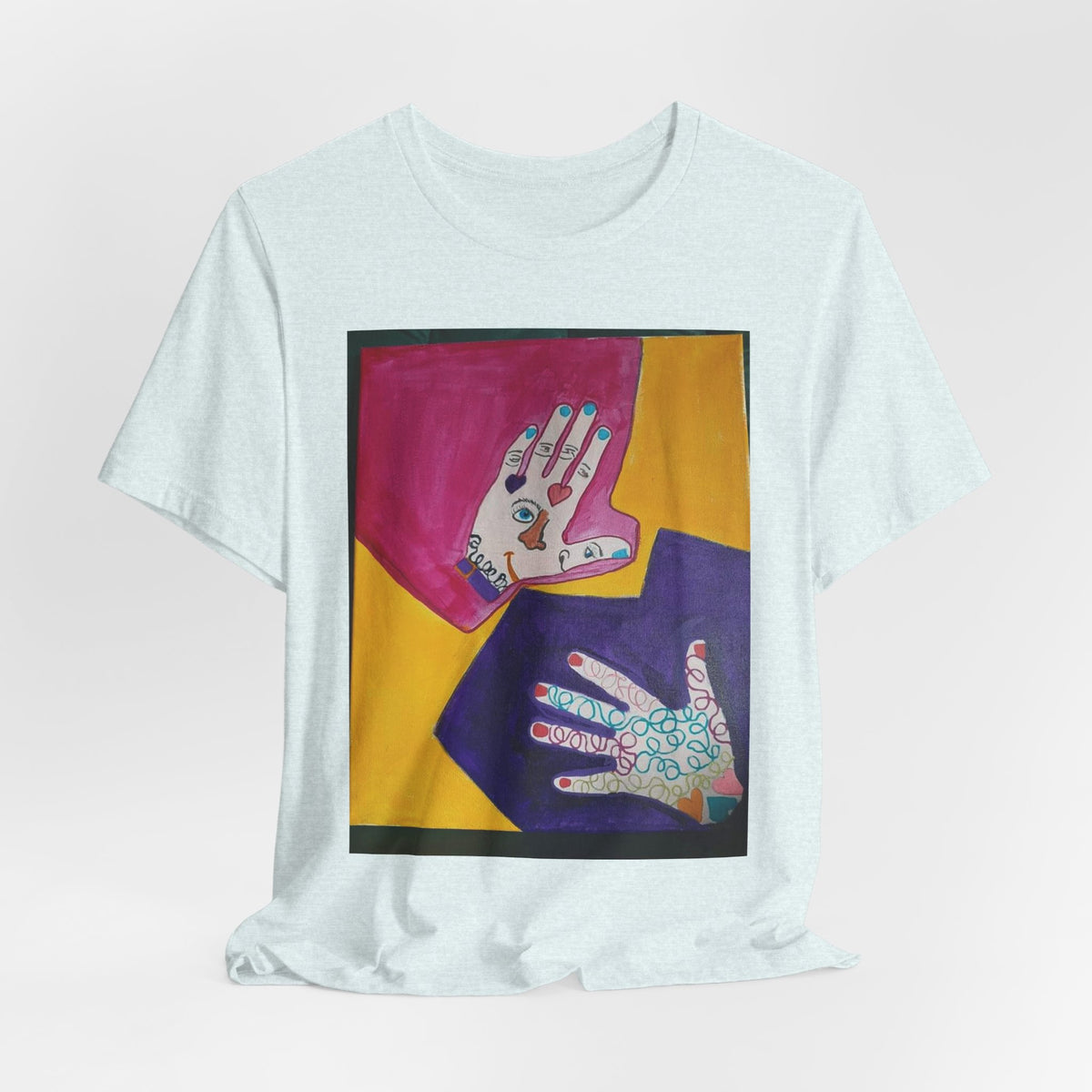 Alicia Wilson — Abstract Hand Art — T-Shirt