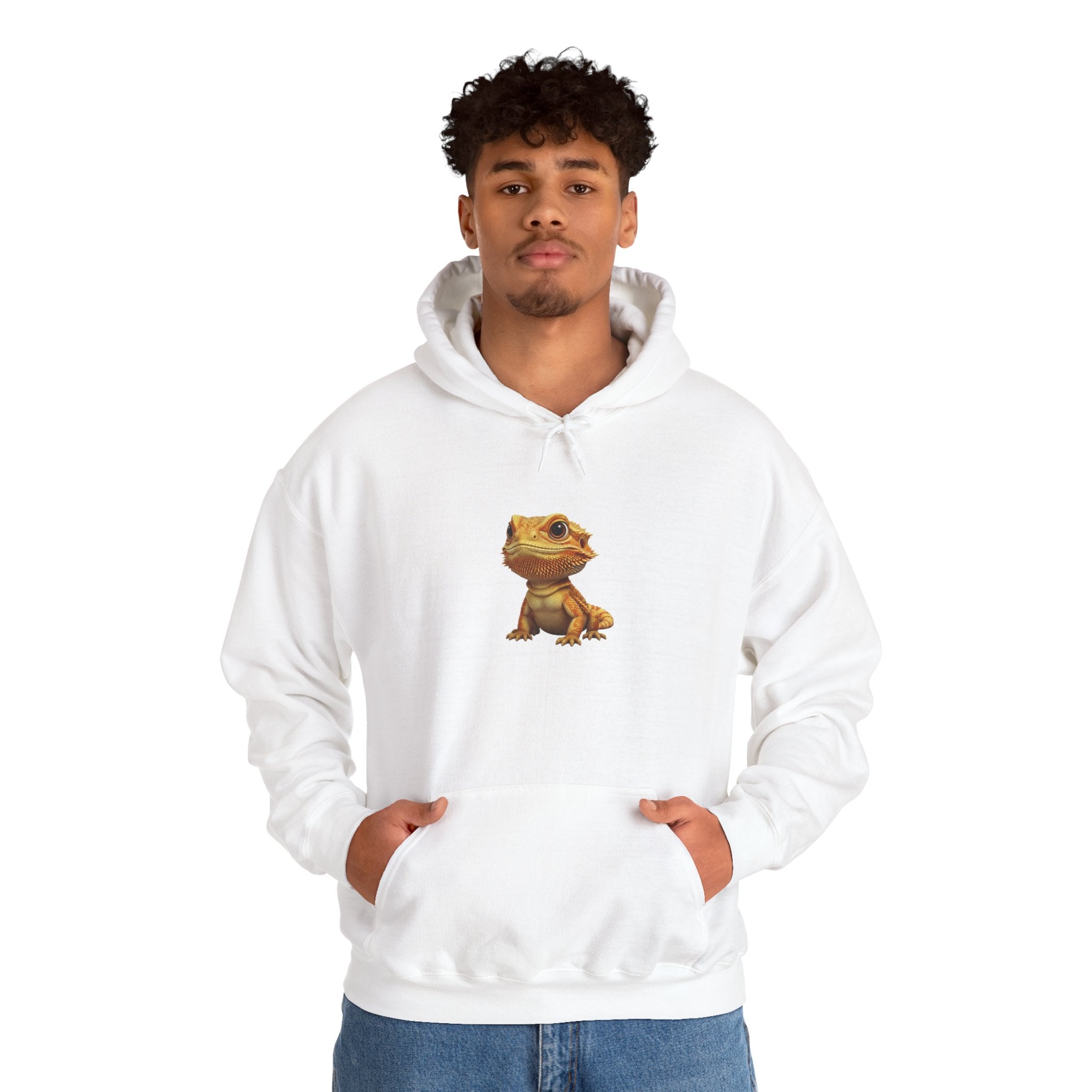 Bearded Dragon Hoodie — Cute Baby Reptile Graphic Sweatshirt