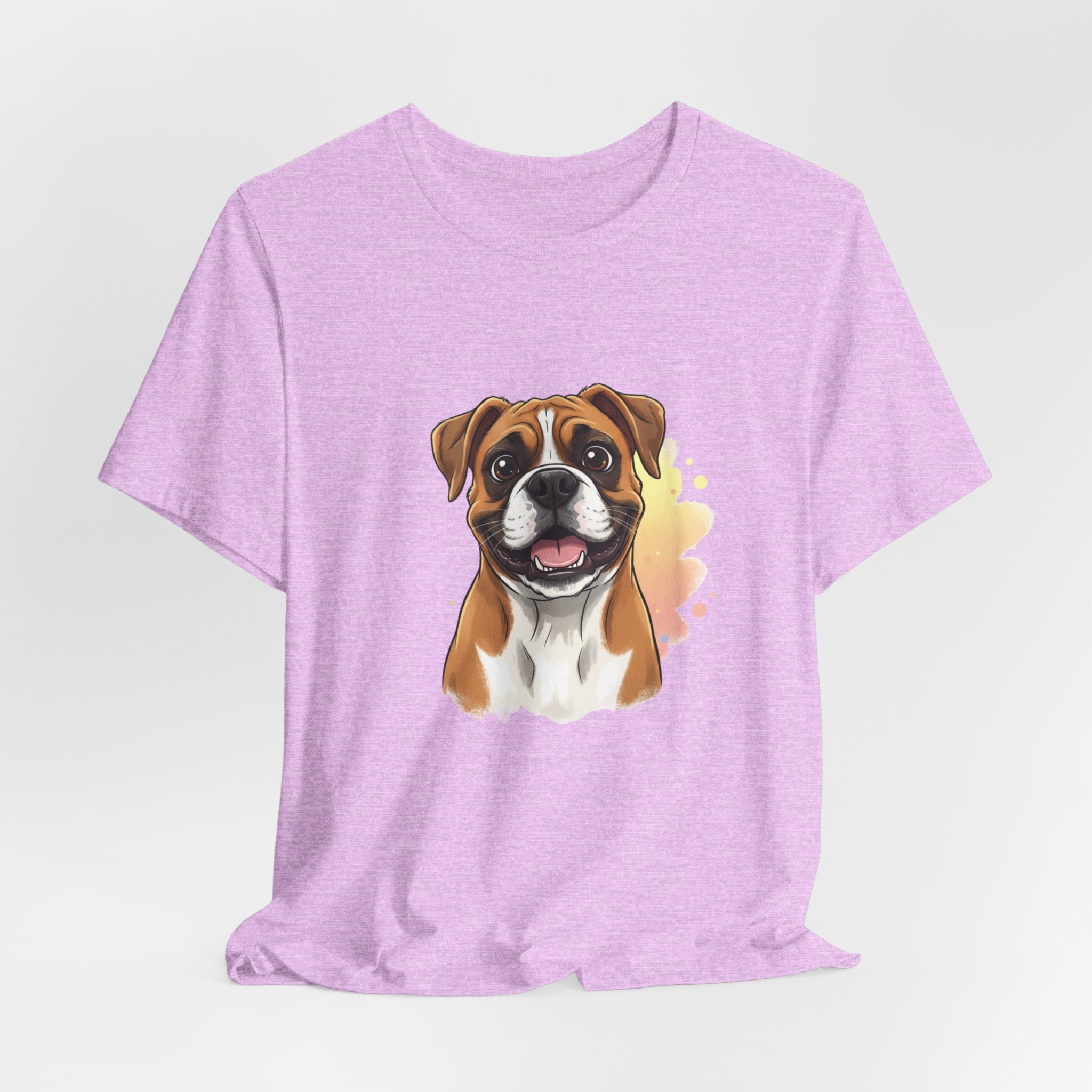 Boxer Dog T-Shirt — Cute Happy Boxer Portrait Tee