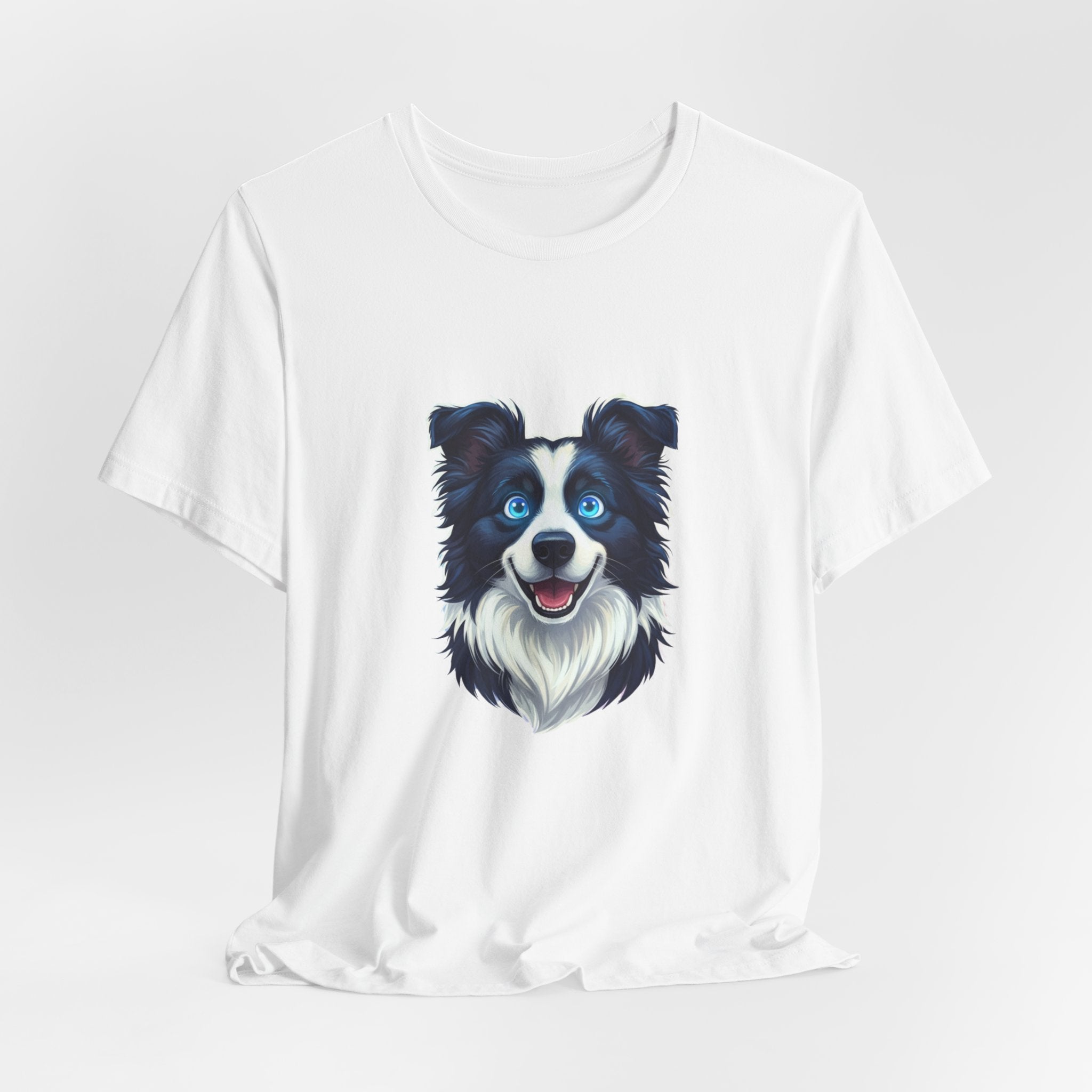 Border Collie Portrait Tee — Dog Lover Shirt