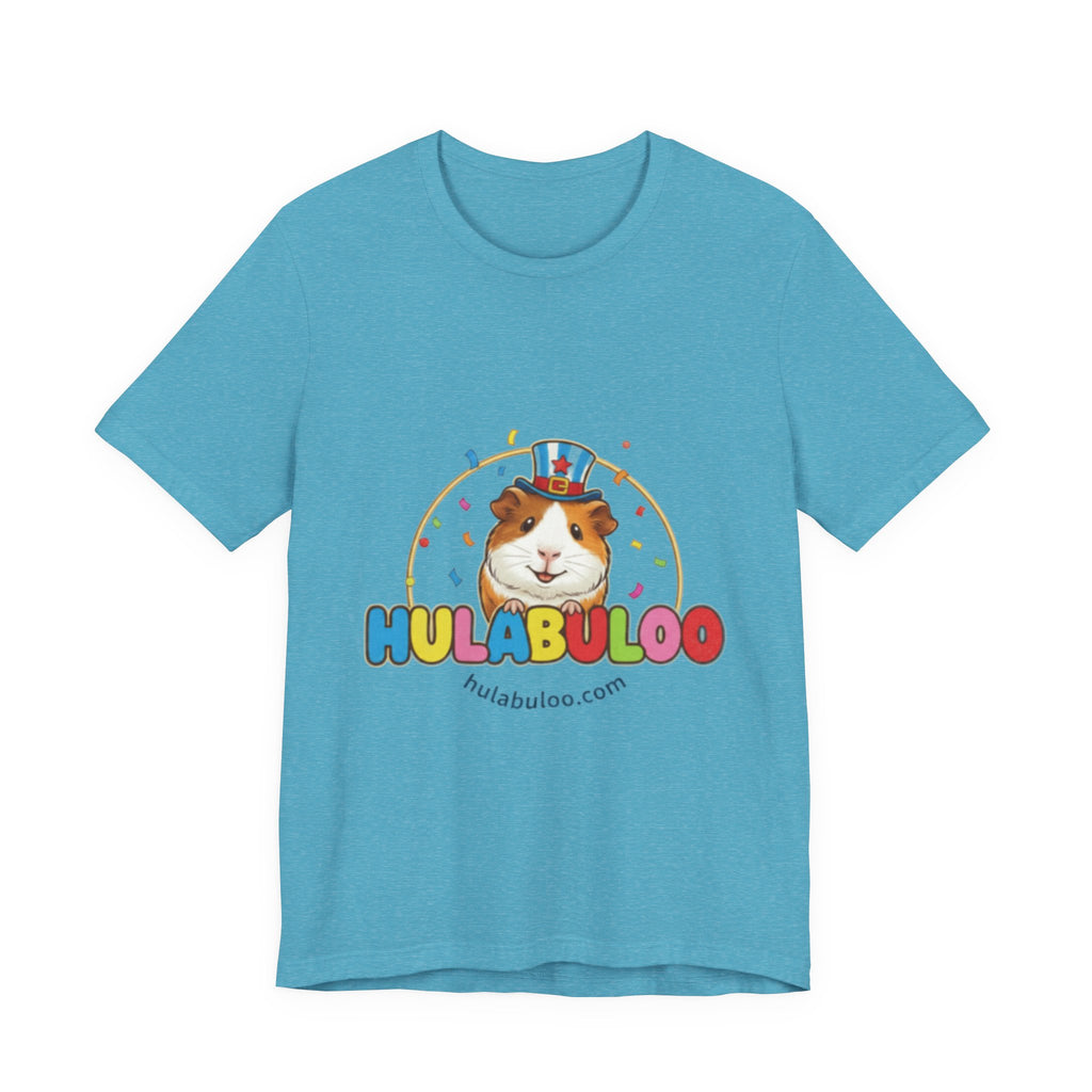 Guinea Pig Logo Tee — Hulabuloo Cute Pet Graphic T-Shirt