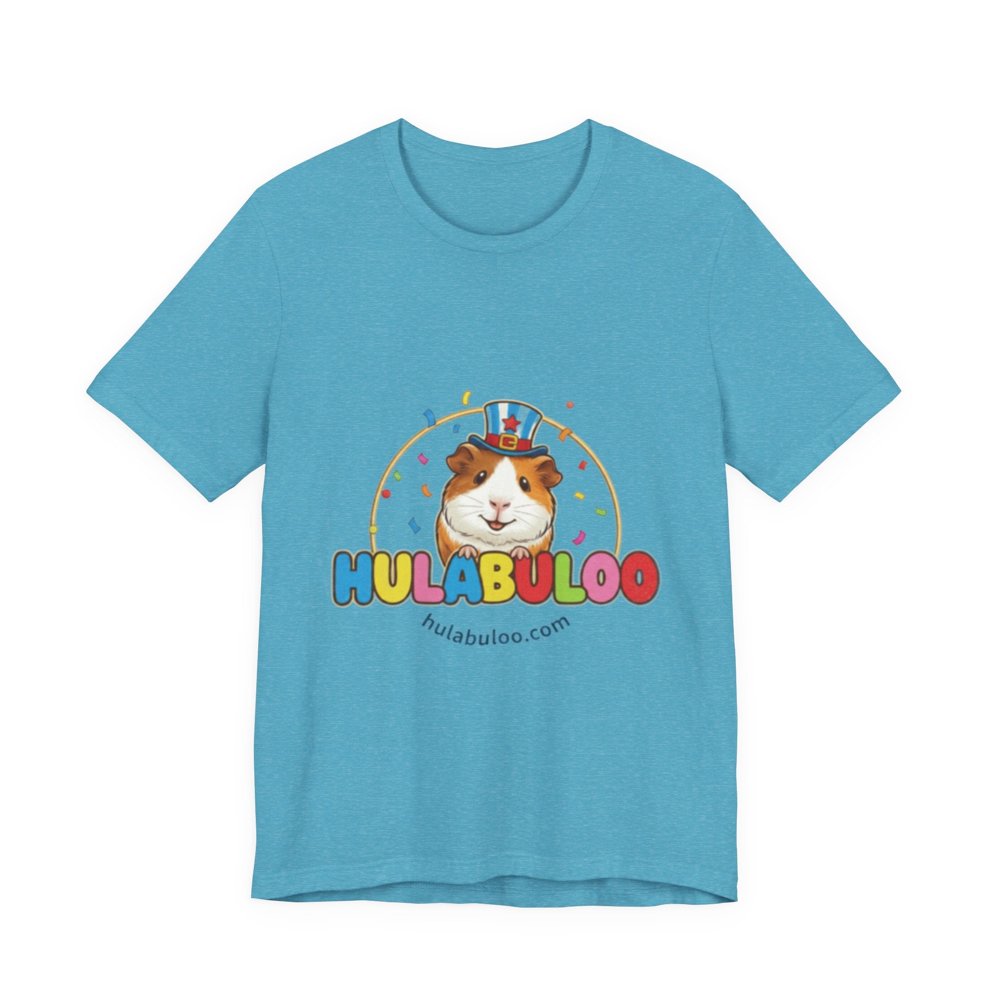 Guinea Pig Logo Tee — Hulabuloo Cute Pet Graphic T-Shirt
