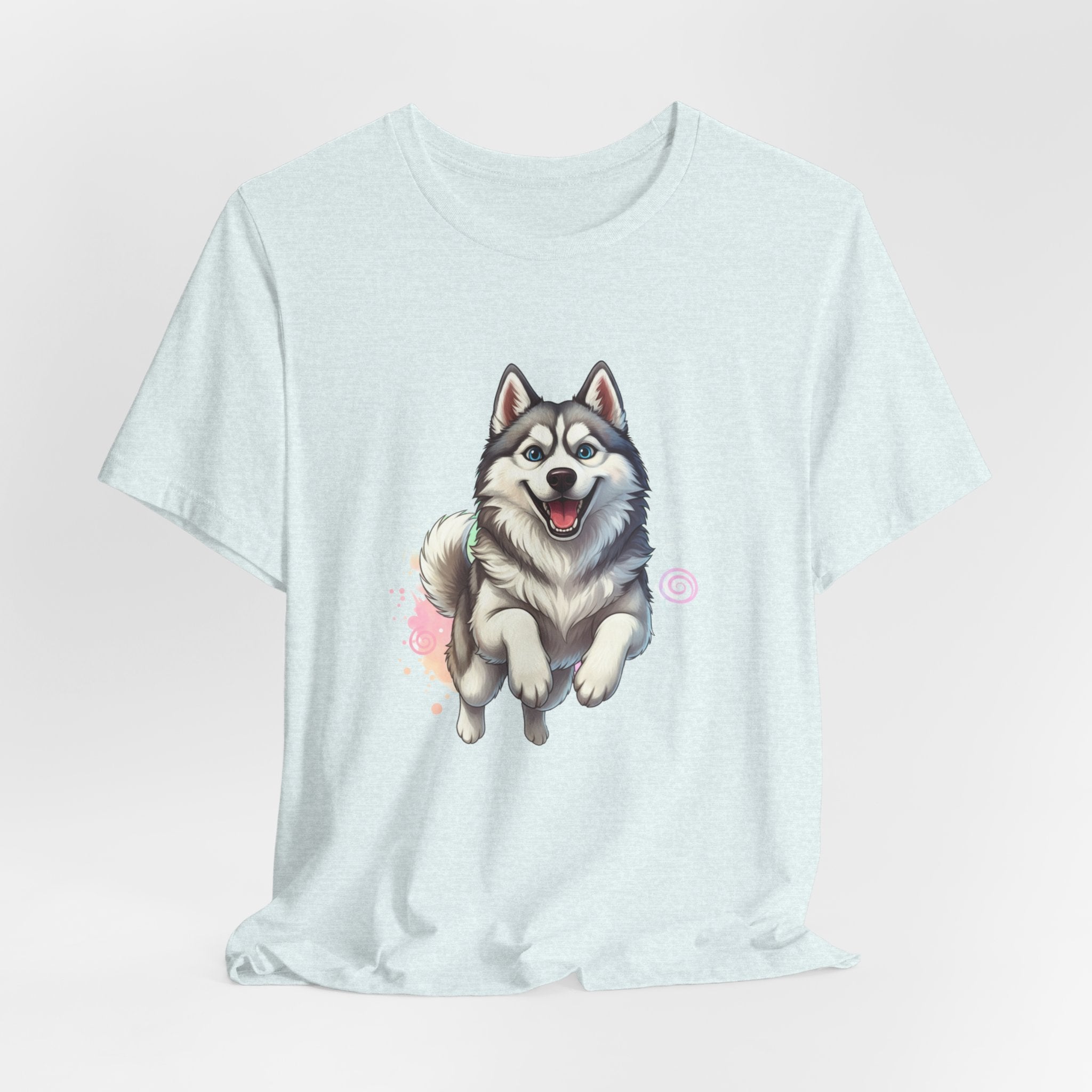 Husky T‑Shirt — Cute Alaskan Malamute Dog Tee