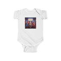 Tweets Baby Bodysuit — Birds Enjoying The Movies Art Infant Onesie