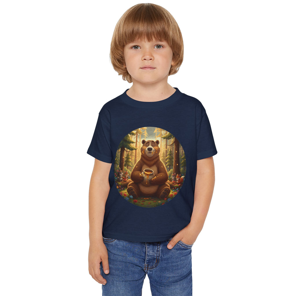 Hulabuloo — Bear — Forest Party Toddler T-Shirt