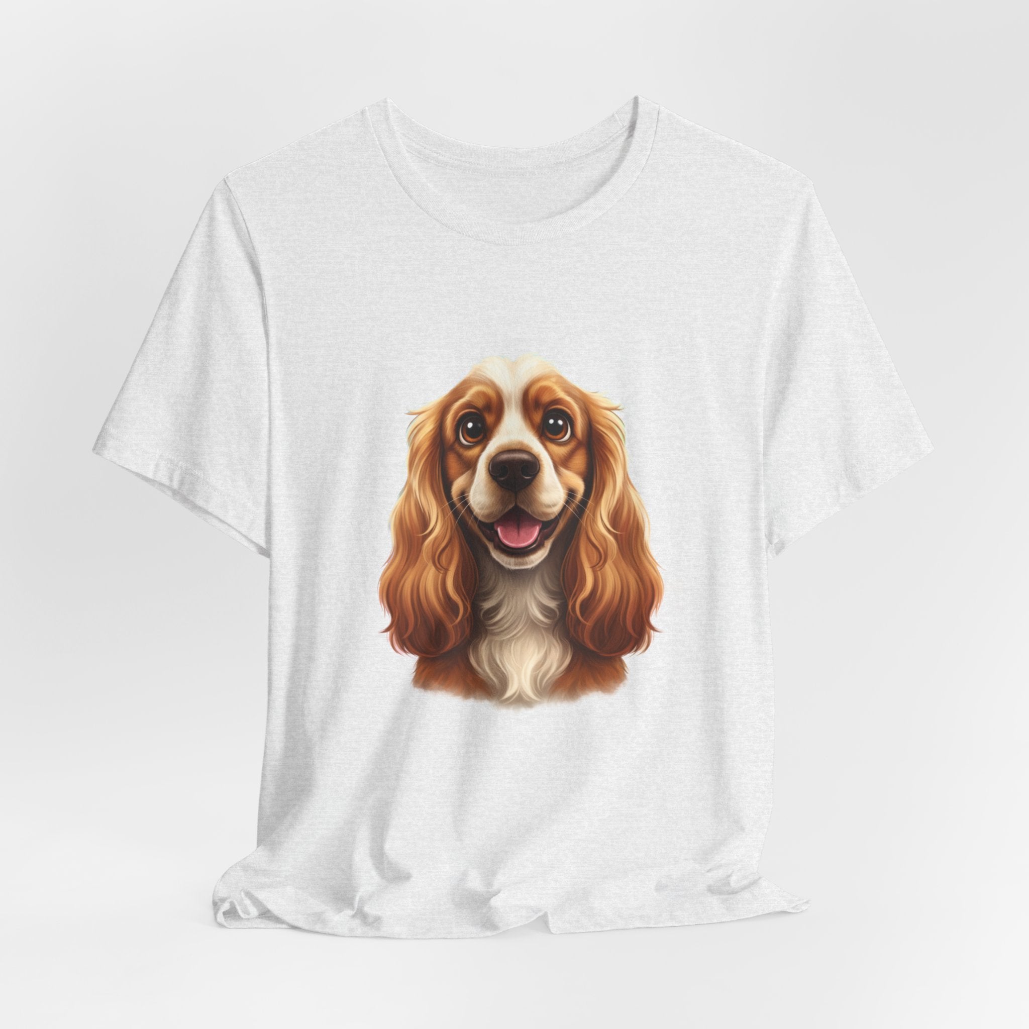 Cavalier King Charles Spaniel Portrait Tee - Cute Dog Lover T-Shirt