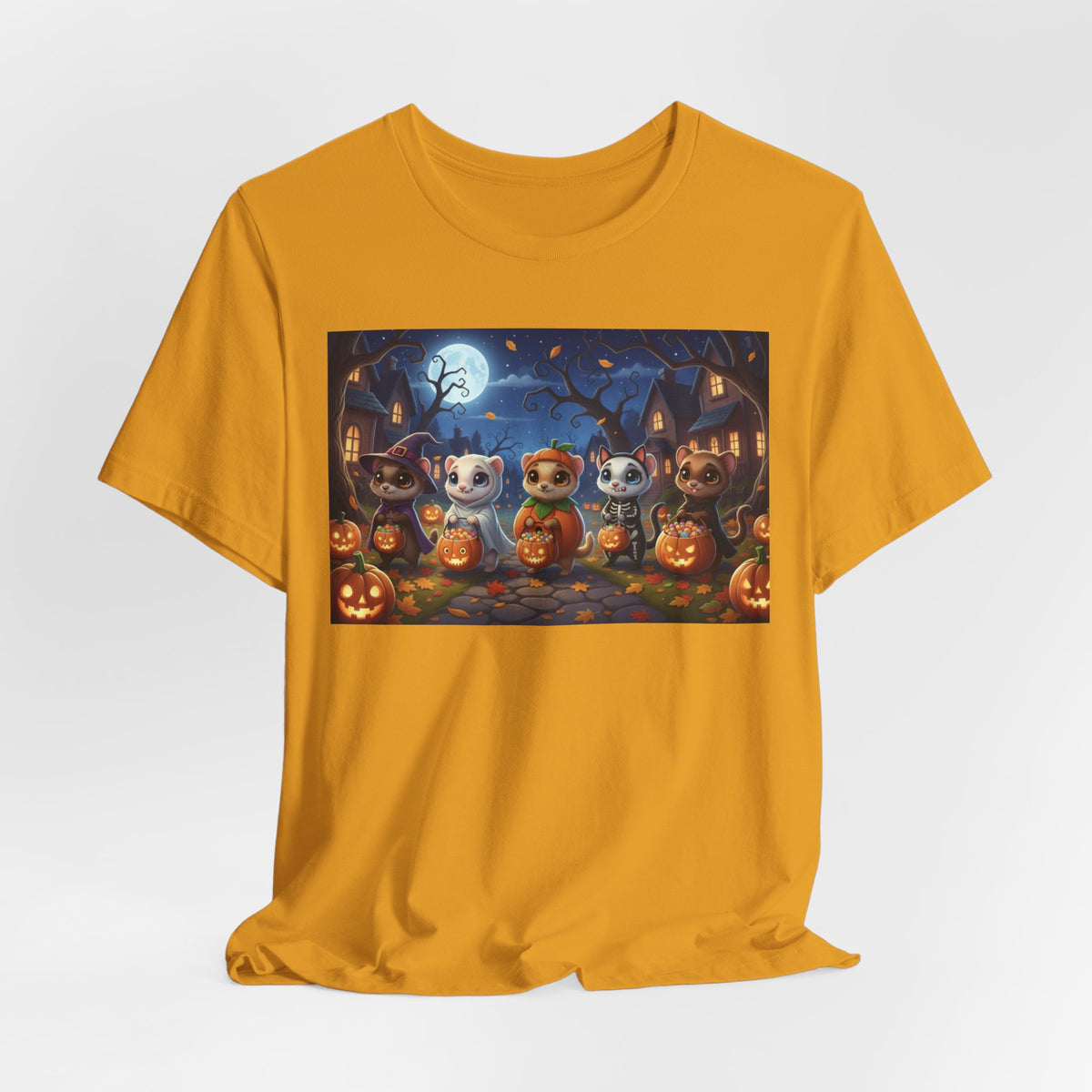 Ferrets Halloween Trick-or-Treat Tee
