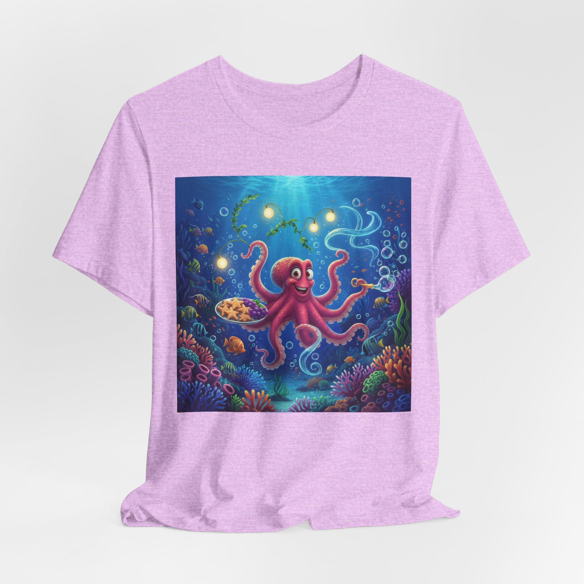 Octopus Ocean Tee — Colorful Underwater Sea Life T-Shirt