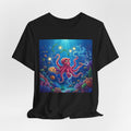 Octopus Ocean Tee — Colorful Underwater Sea Life T-Shirt