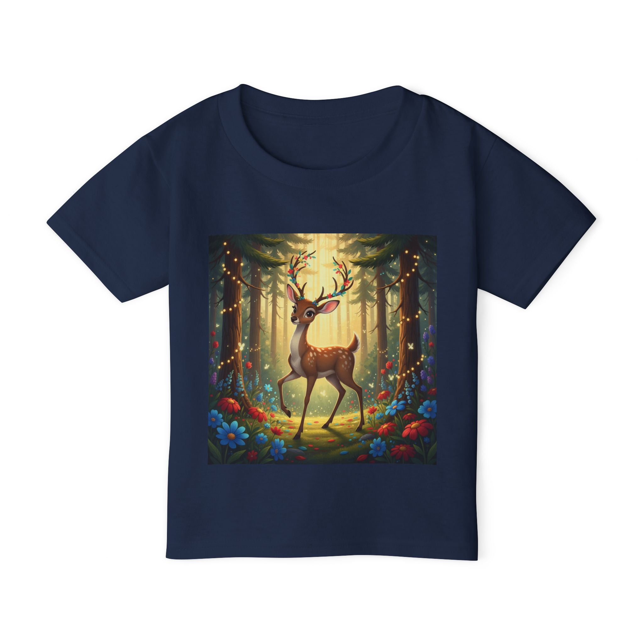 Hulabuloo — Deer — Forest Party Toddler T-Shirt