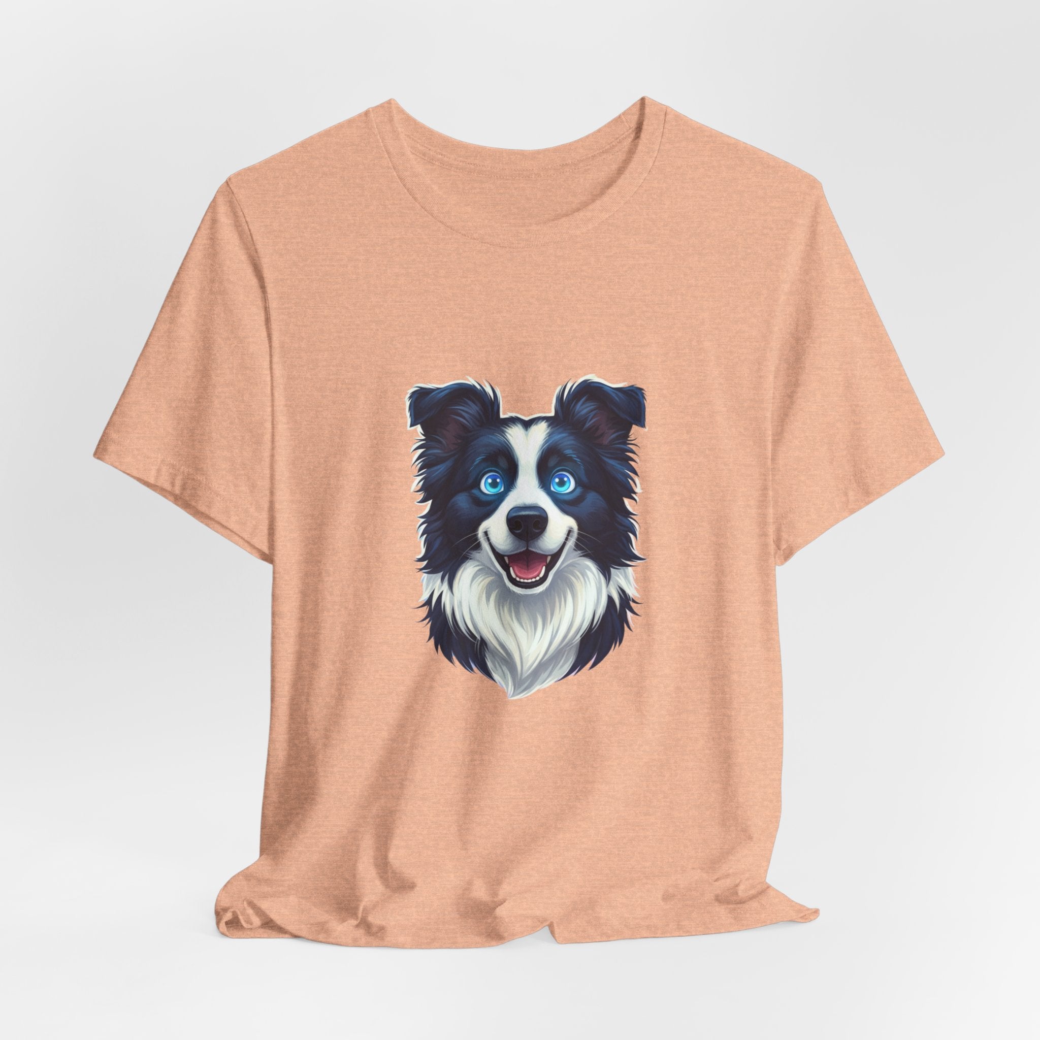 Border Collie Portrait Tee — Dog Lover Shirt