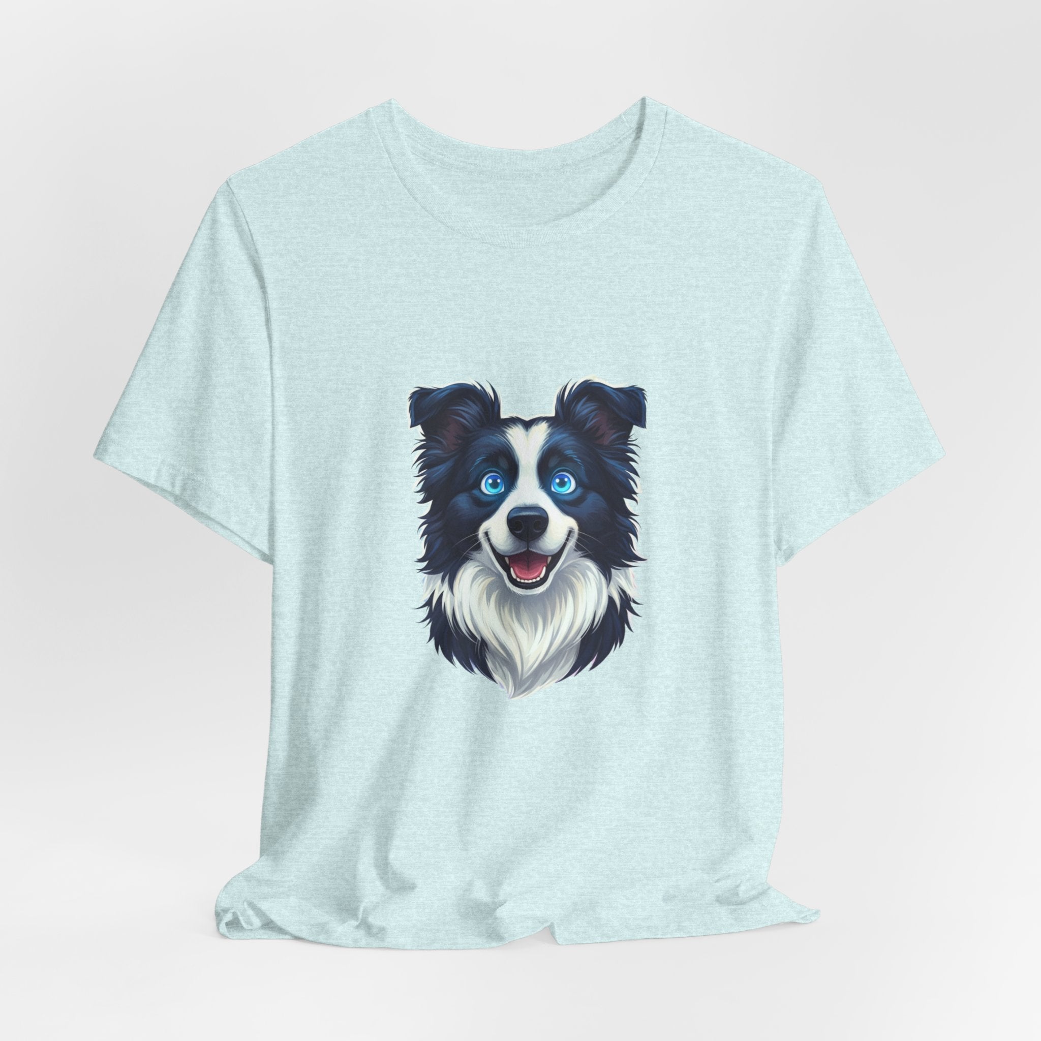 Border Collie Portrait Tee — Dog Lover Shirt