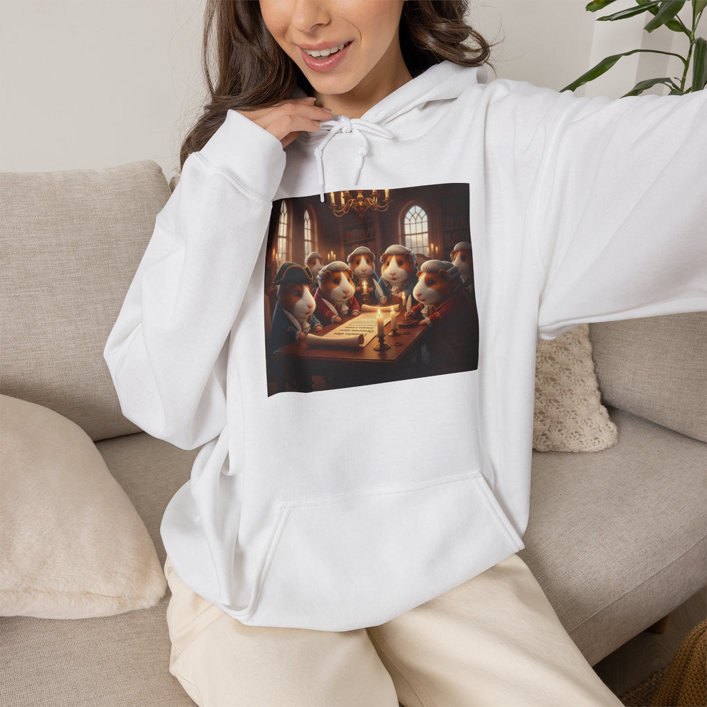 Guinea Pig History- Declaration of Independence Signing Art Pullover