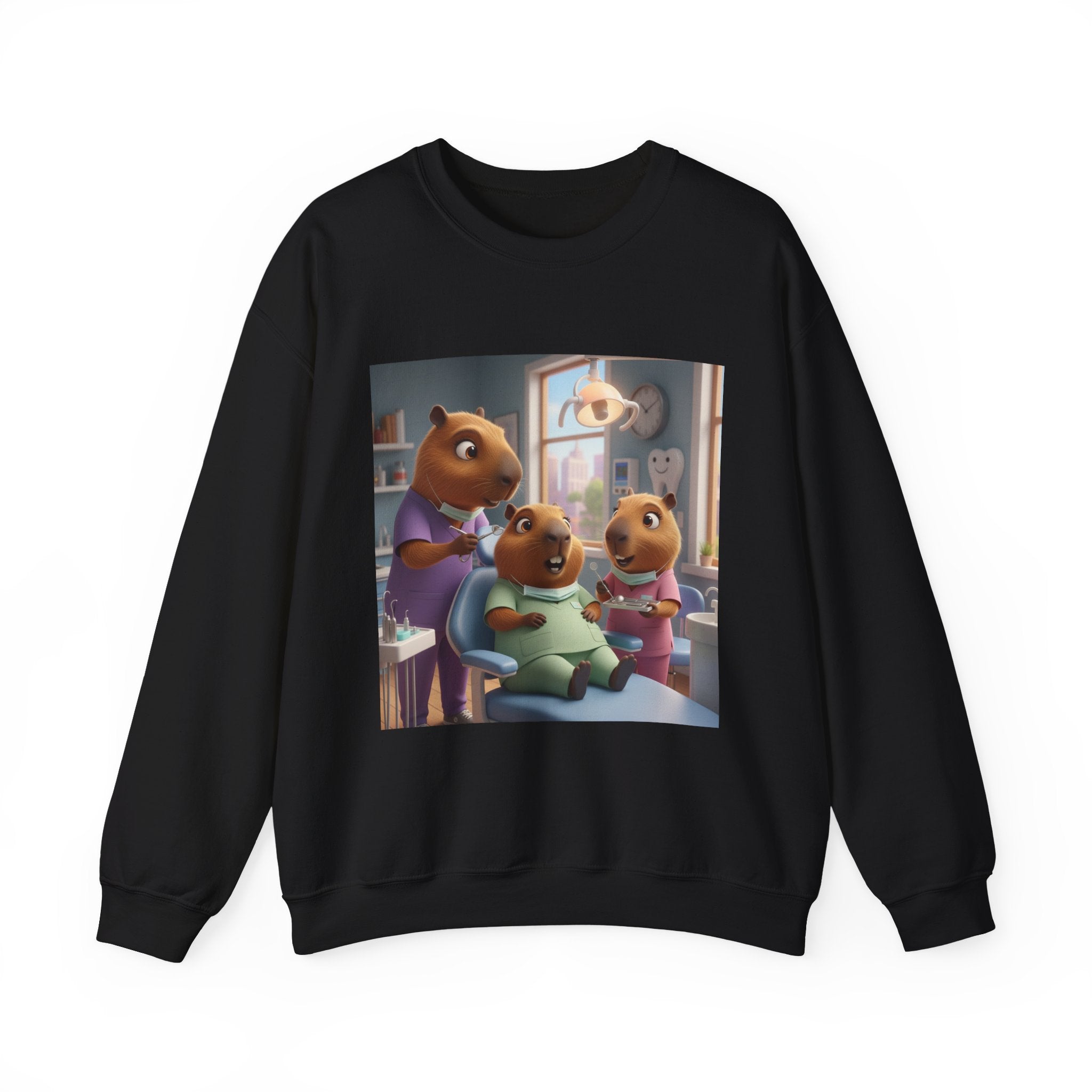 Capybara Dental Checkup Sweatshirt