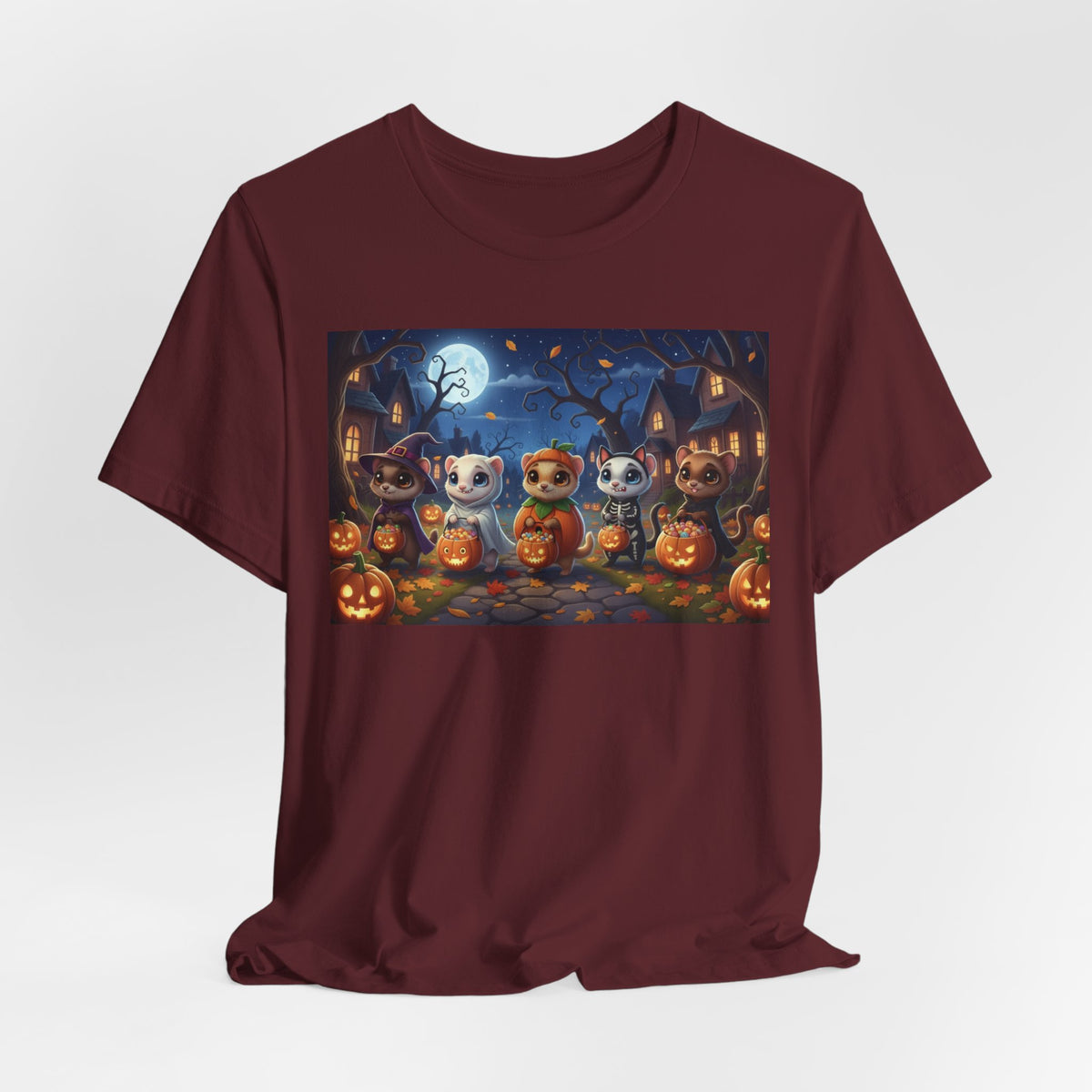 Ferrets Halloween Trick-or-Treat Tee