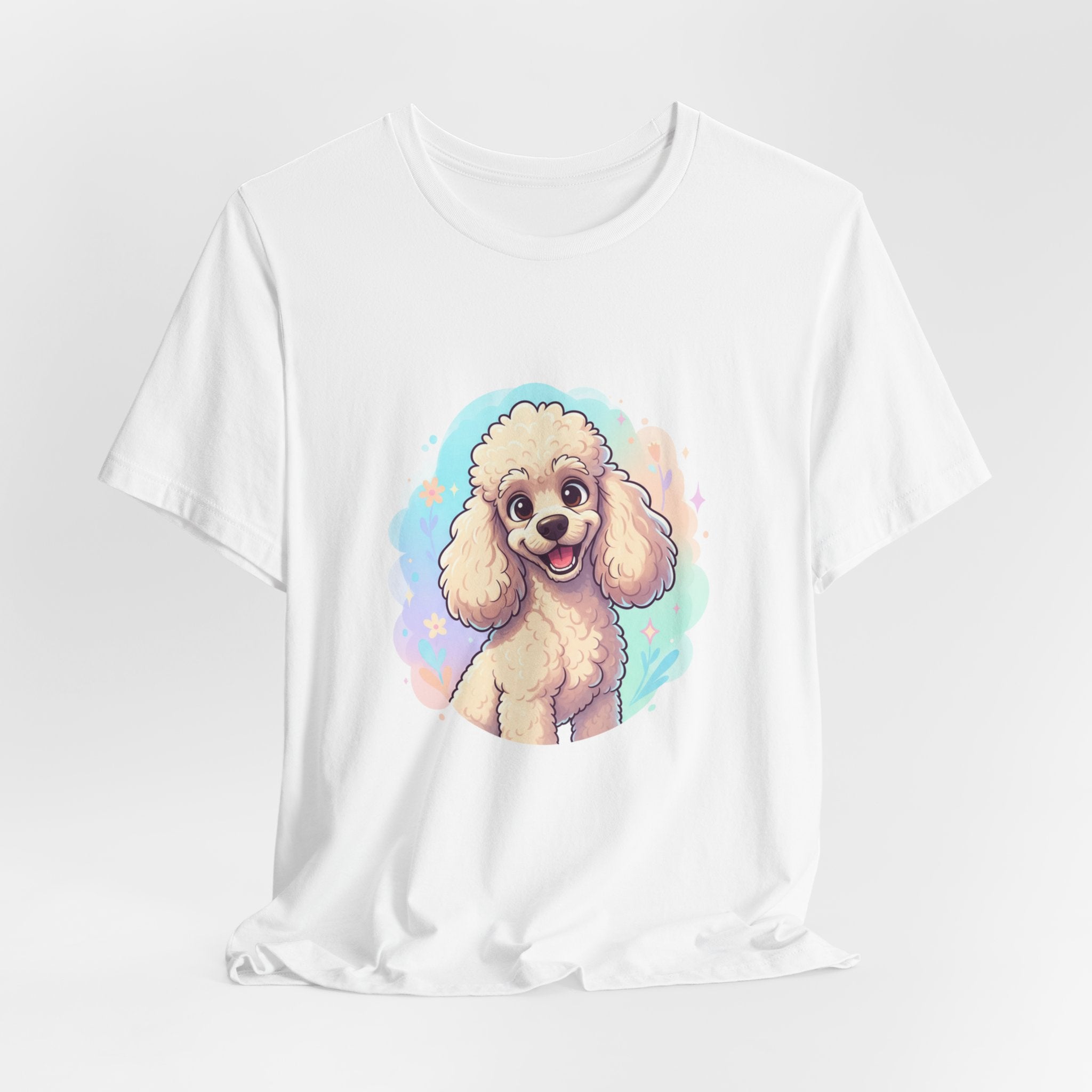 Poodle Tee — Cartoon Poodle Dog T‑Shirt