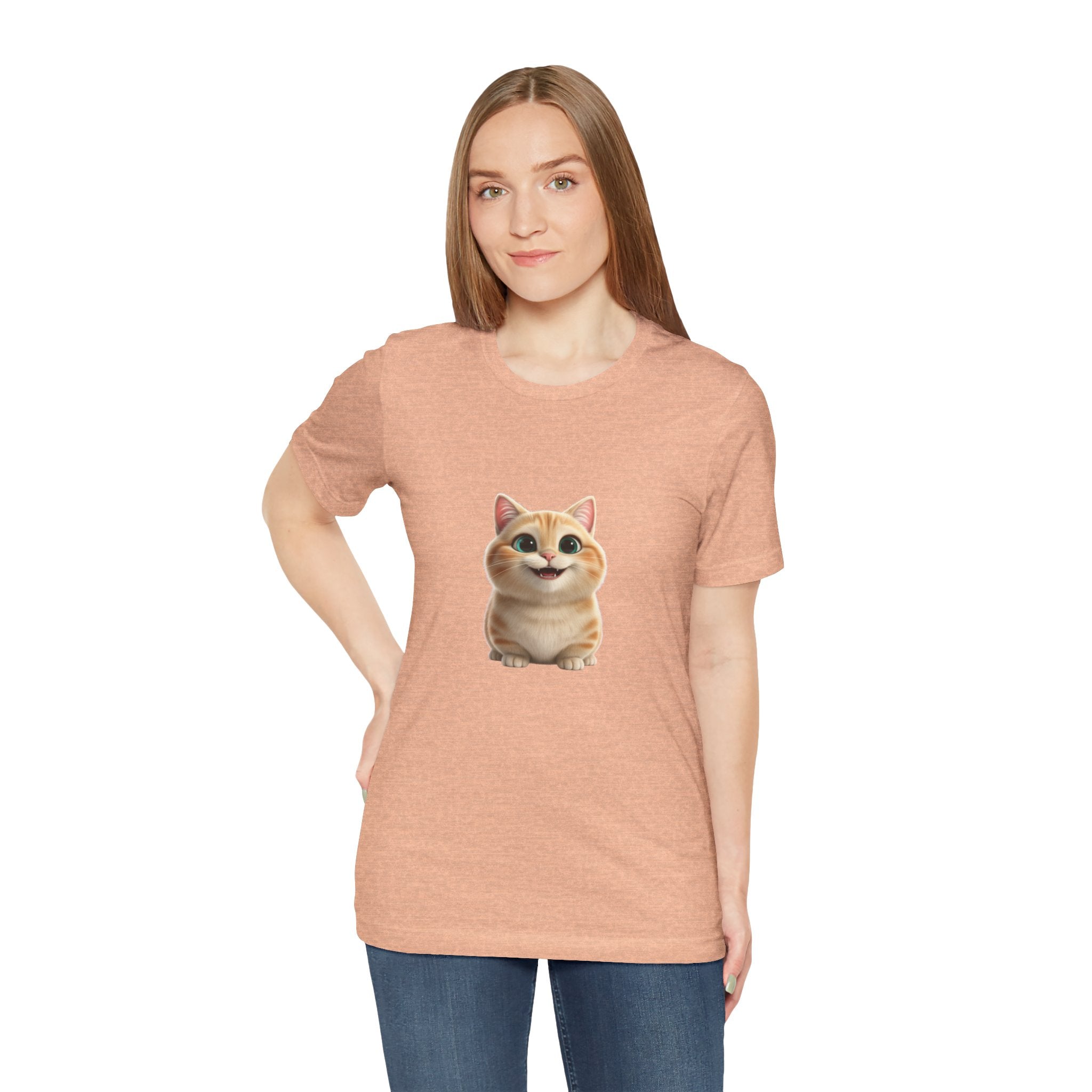 Munchkin Cute Smiling Kitten T-Shirt