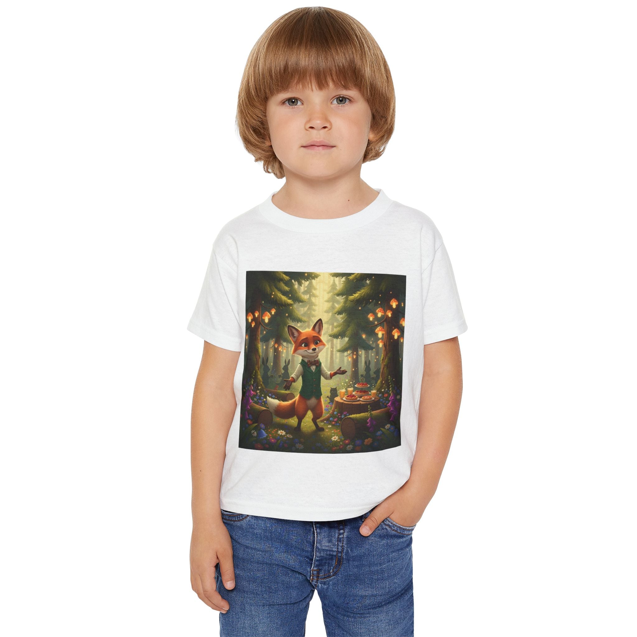 Hulabuloo — Fox — Forest Party Toddler T-Shirt