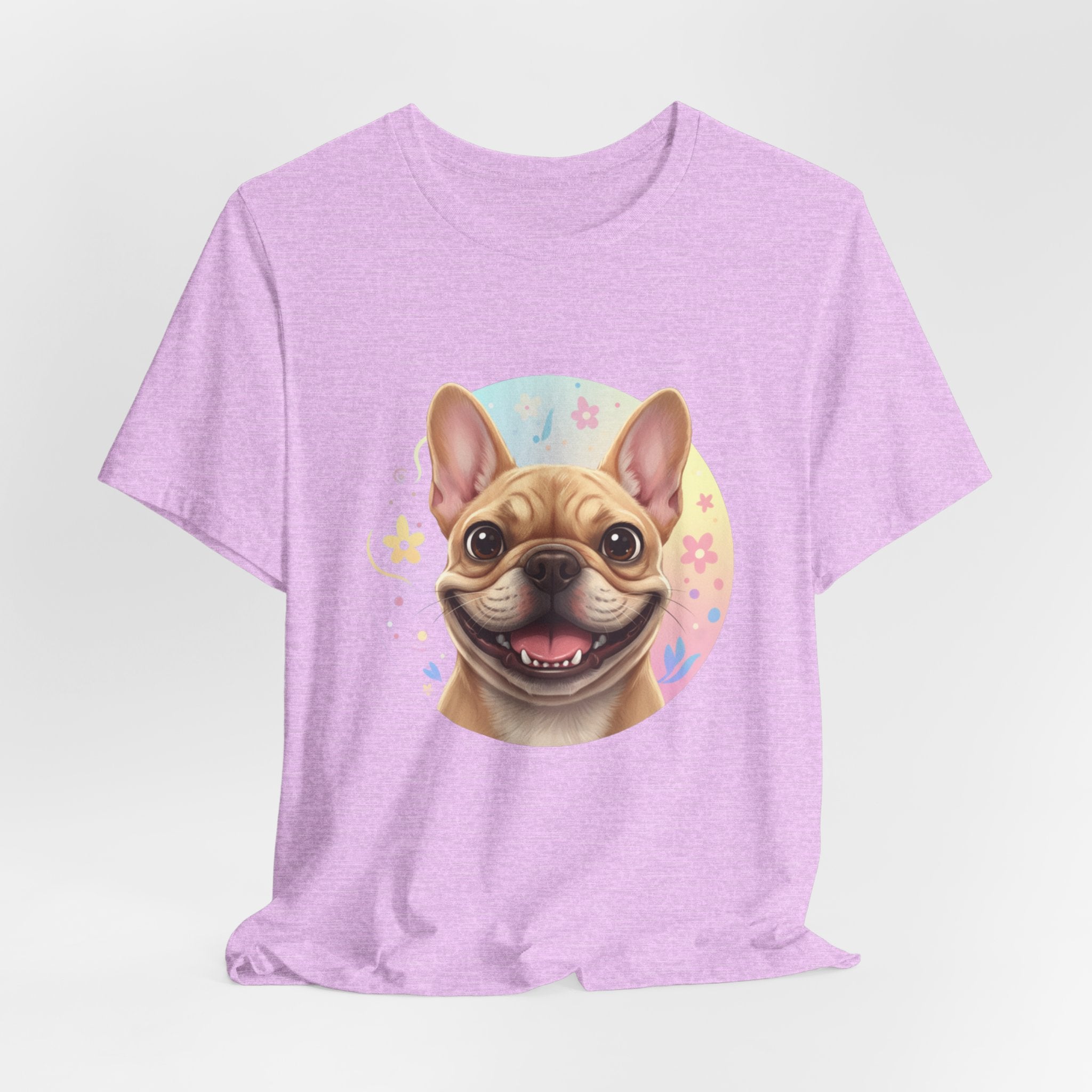 French Bulldog Smile T-Shirt — Cute Happy Dog Graphic Tee