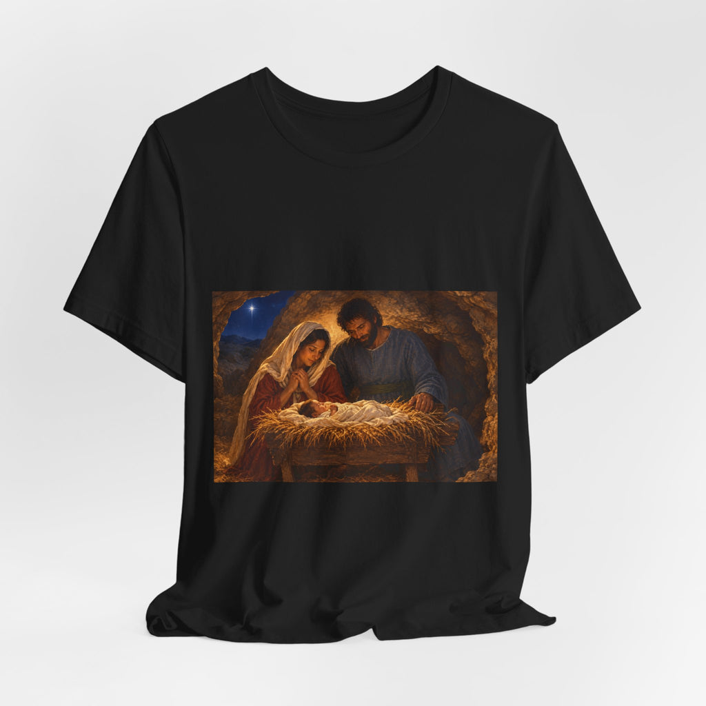Hulabuloo — Nativity — Christmas Bible T-Shirt