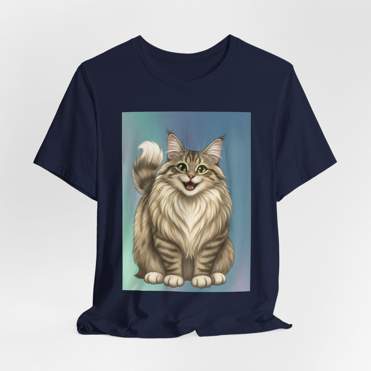 Cat — Norwegian Forest Cat — T-Shirt
