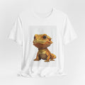 Bearded Dragon Graphic Tee — Cute Reptile Illustration T-Shirt